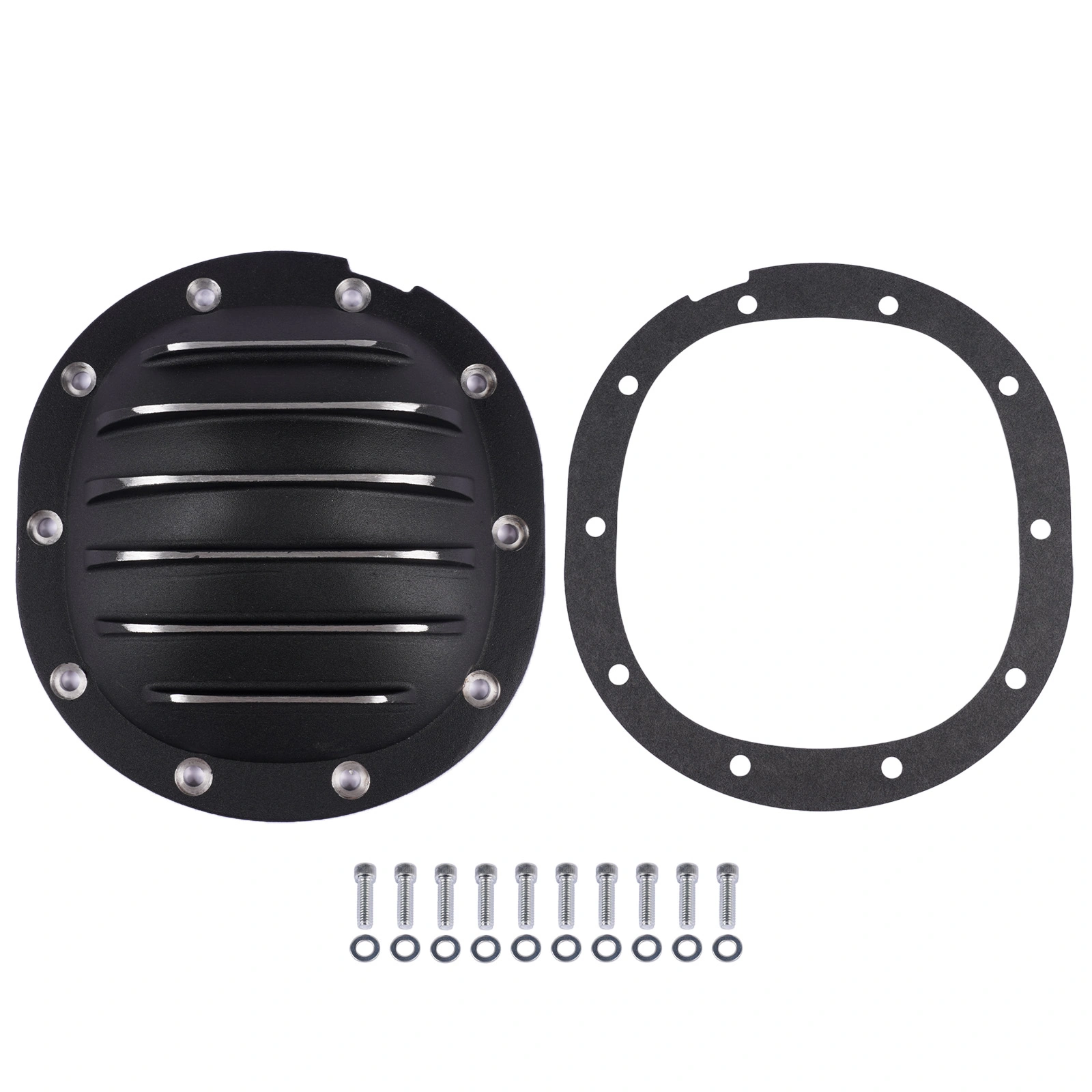 10 Bolt Differential Cover 7.5" & 7.6" Ring Gear Fits for Chevy GMC Pontiac Firebird S10 S15 Camaro Astro Jimmy Safari Sonoma Typhoon 1983-2005 view 4
