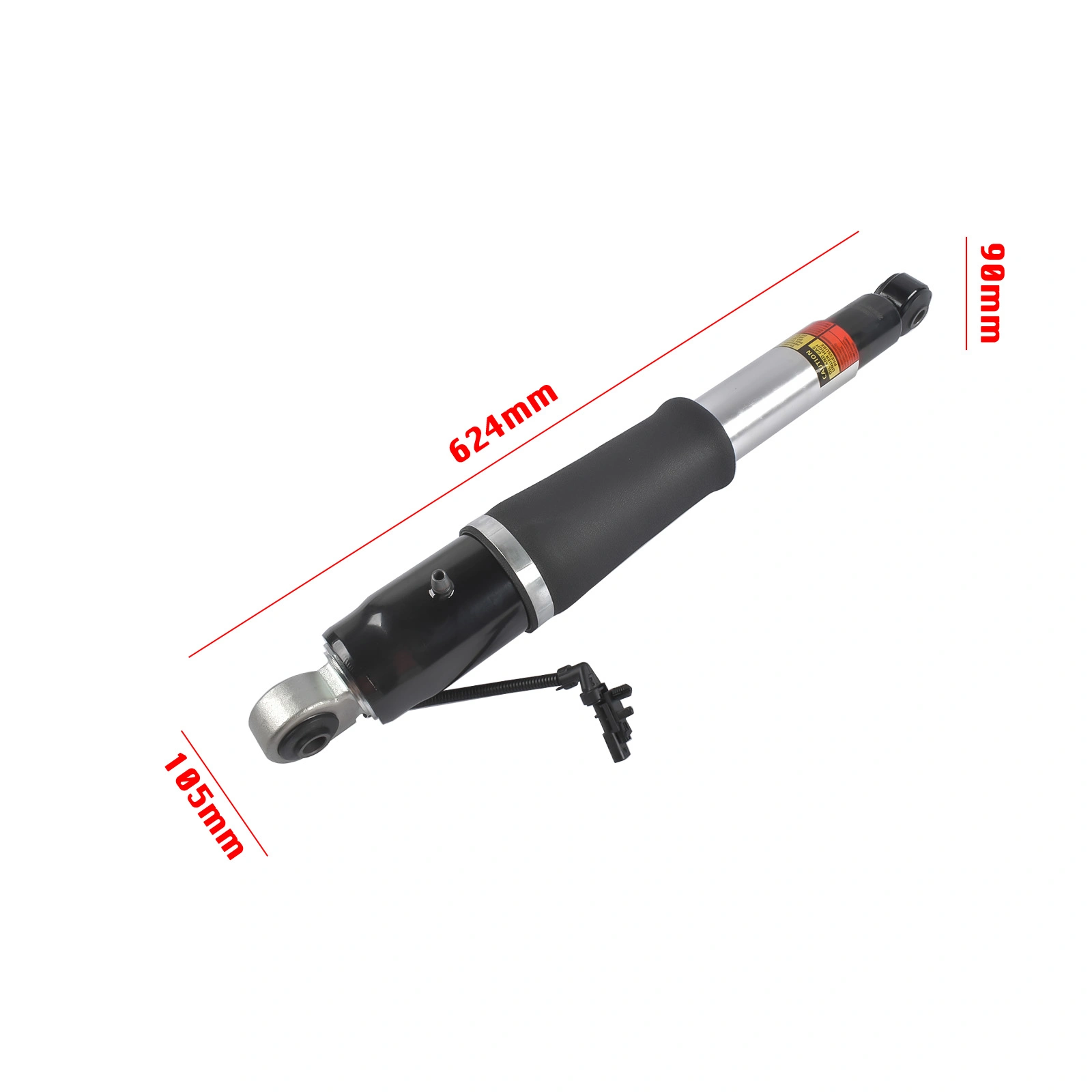 2Pcs Rear Air Suspension Shock Strut Fit for Cadillac Escalade Chevrolet Suburban GMC Yukon 2015-2020 view 6