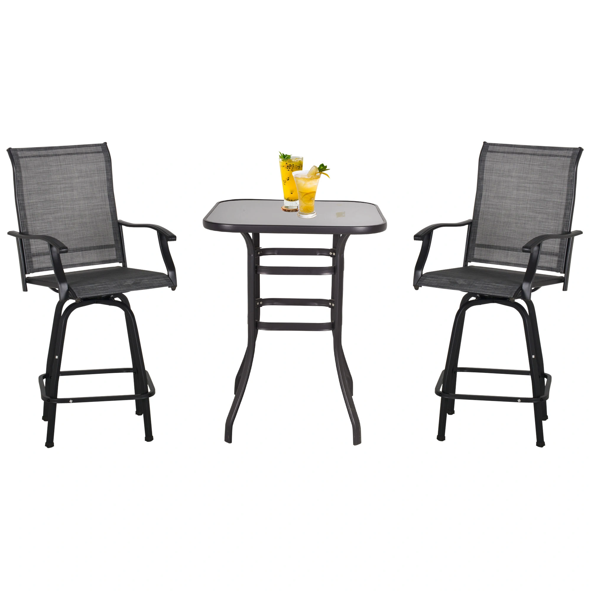 Outdoor Portable Camping Table with Sink, Fold-Down Dining Table for Camping, Hiking, RV & Tailgating