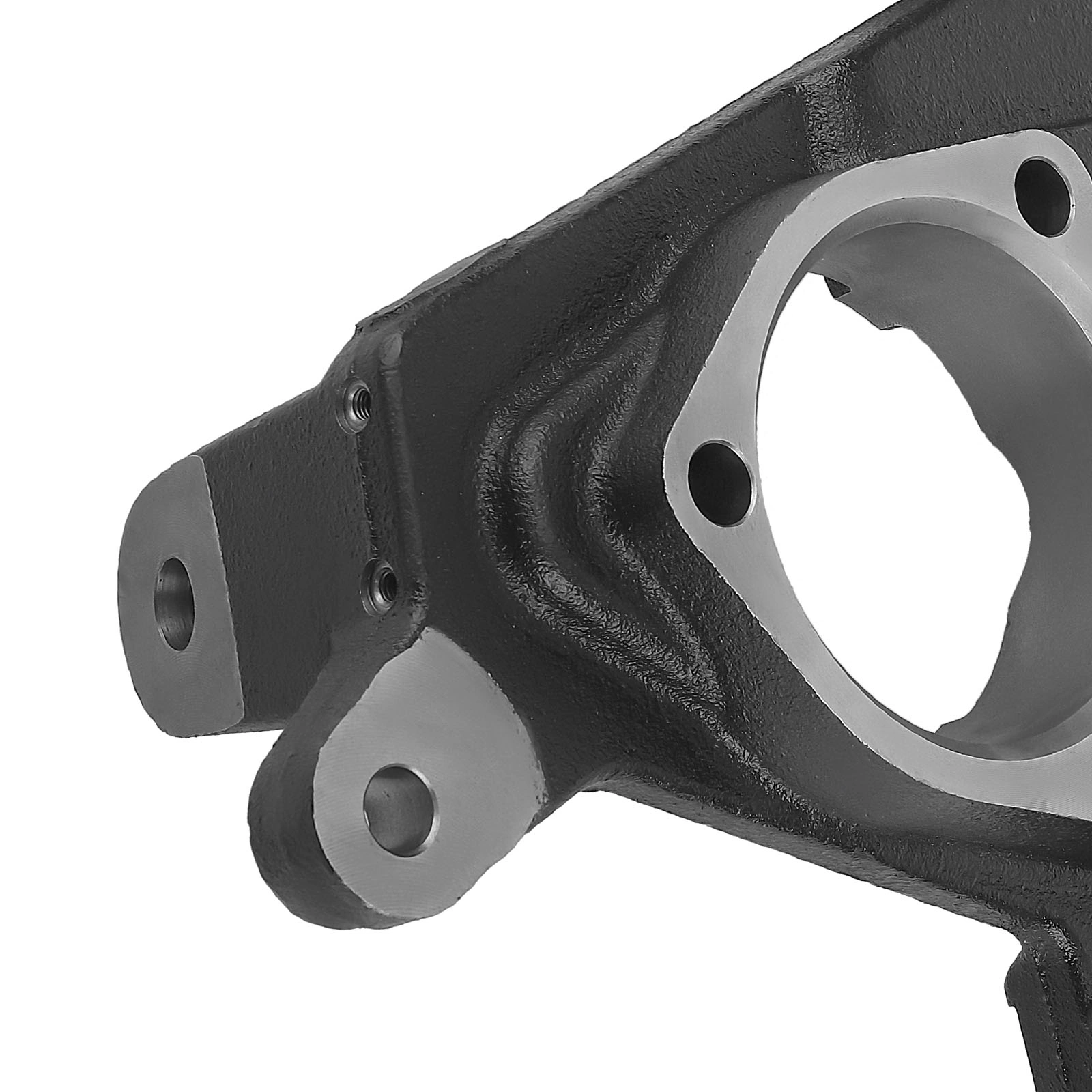2" Drop Forged Steering Knuckles for Chevy Silverado & GMC Sierra 1500 2WD 2007-2014 view 4