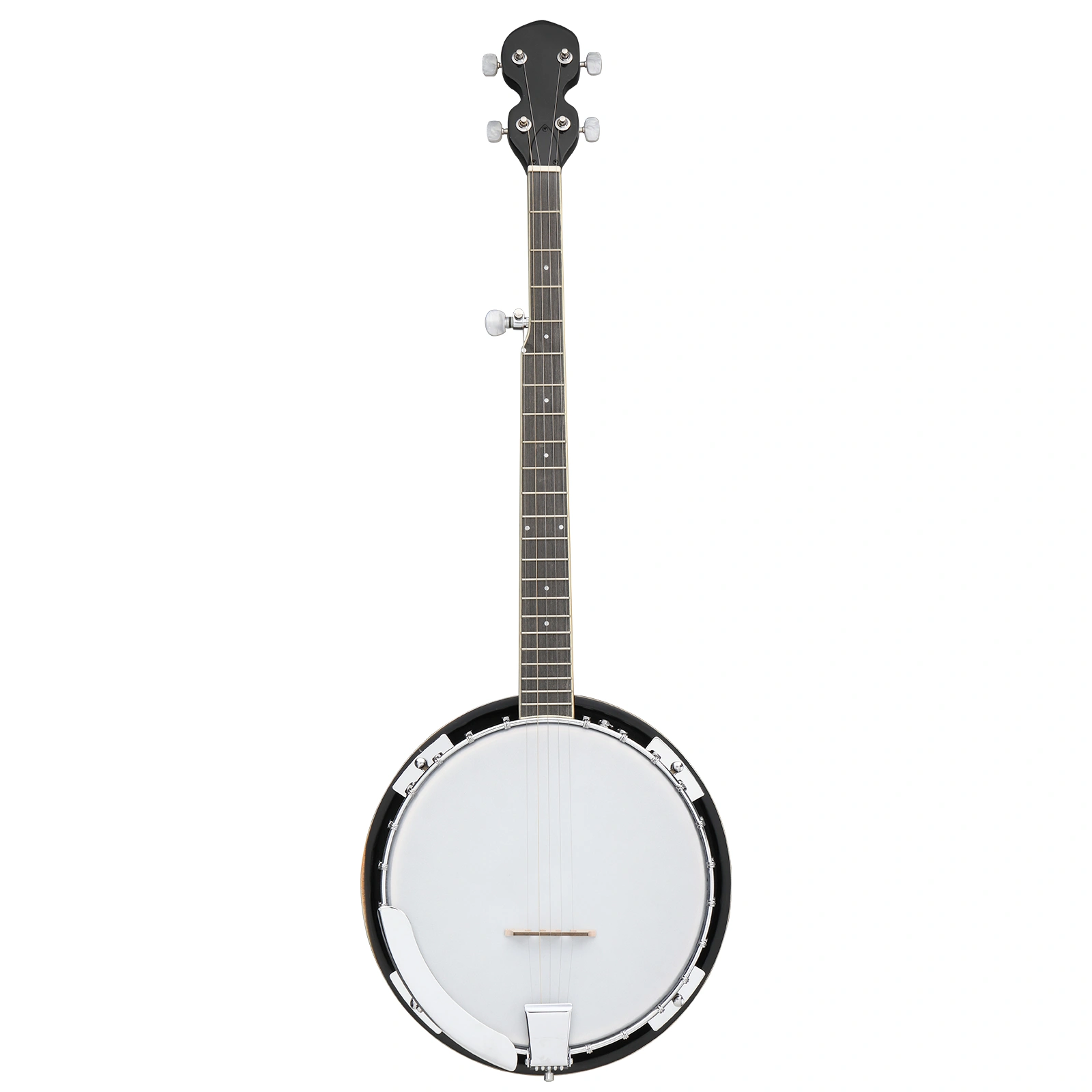 Full Size 5 String Right Handed Banjos Set with Closed Solid Sapele Back & Premium Mahogany Neck and Premium Accessories view 6