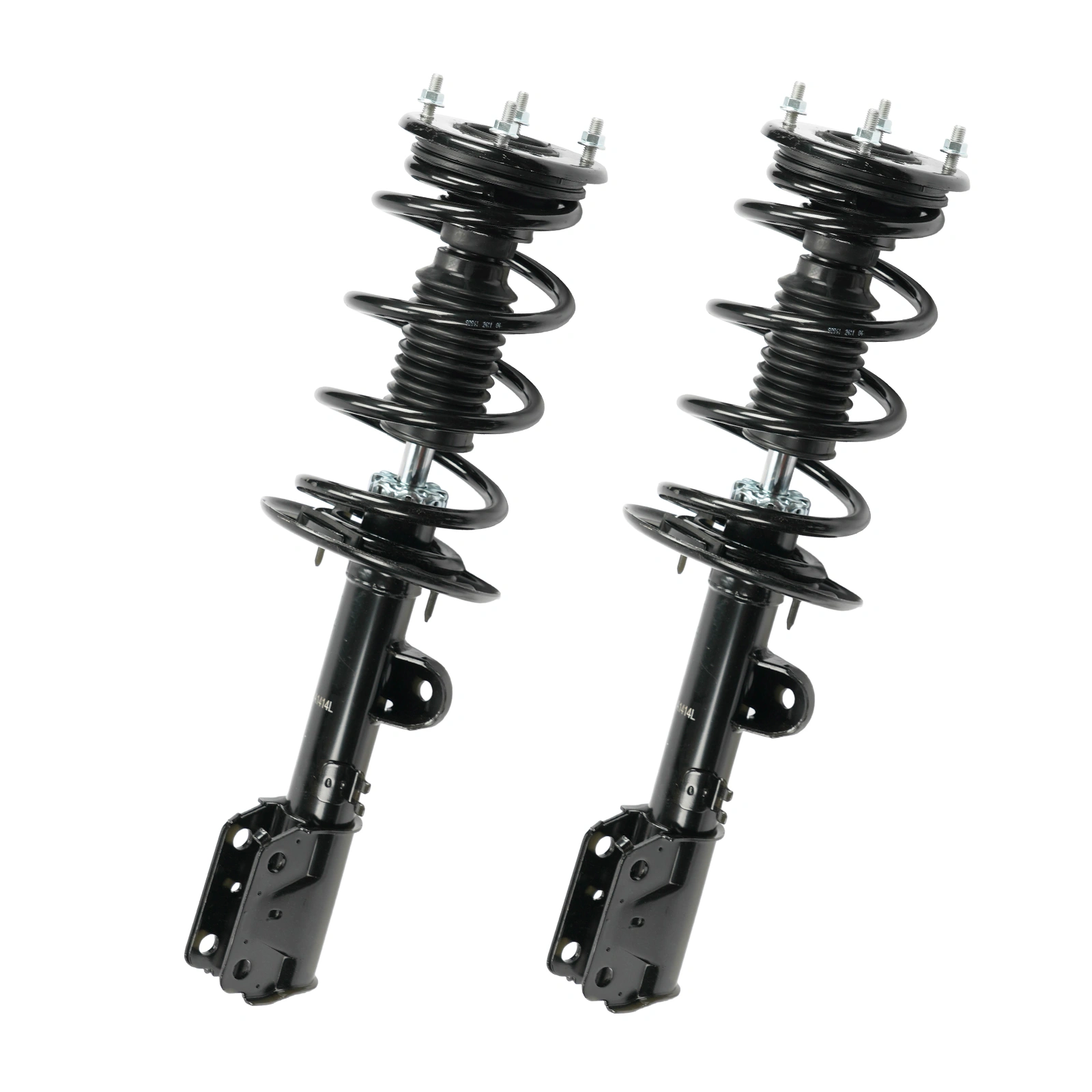 For Ford Explorer 2013-19 FWD Front Complete Struts w/Coil Spring Assembly Shock view 3