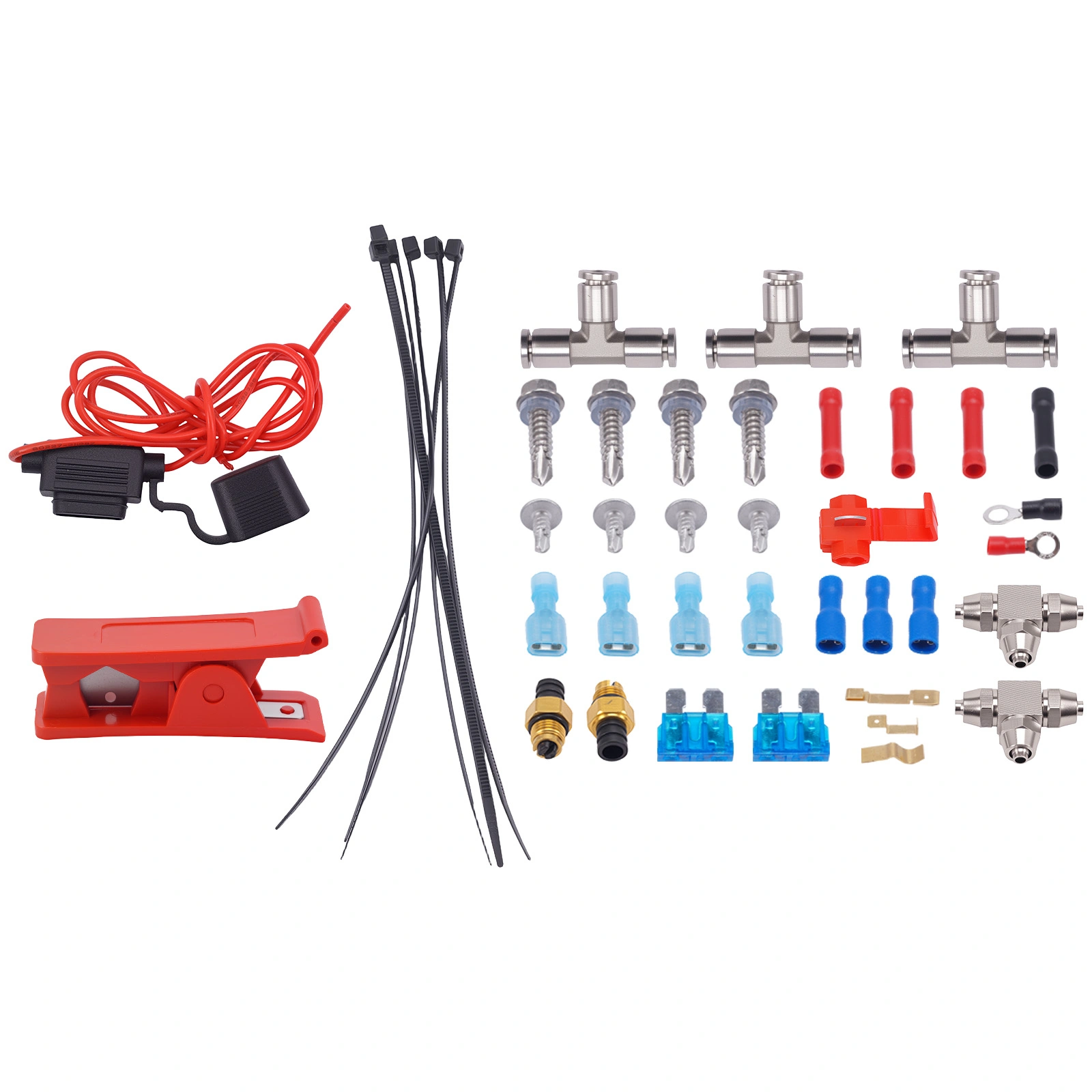 Universal Air Shock Compressor Springs Controller Kit for Vans & Pickups Trucks view 2