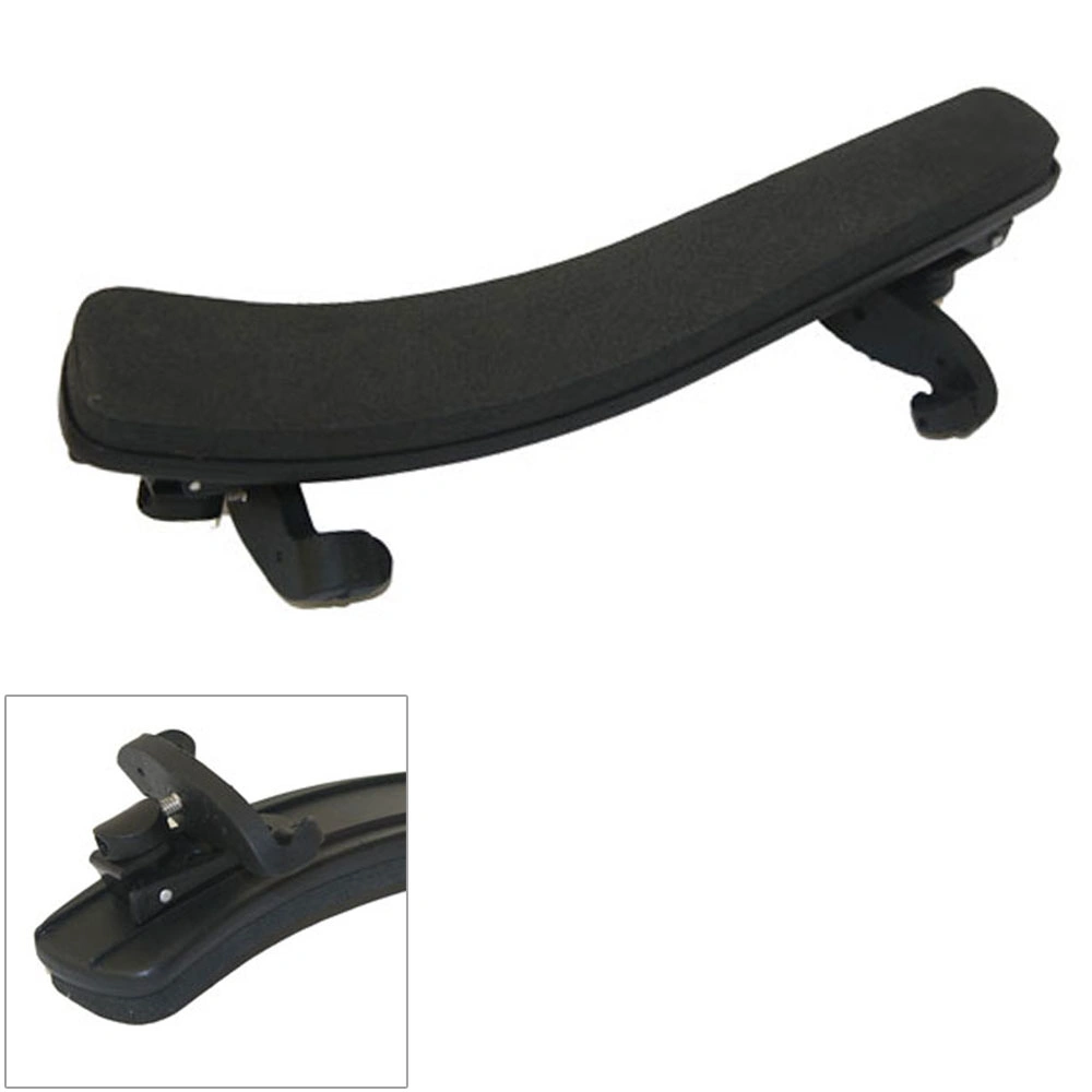 3/4 4/4 Size Violin Shoulder Rest Cushion Pad - Black
