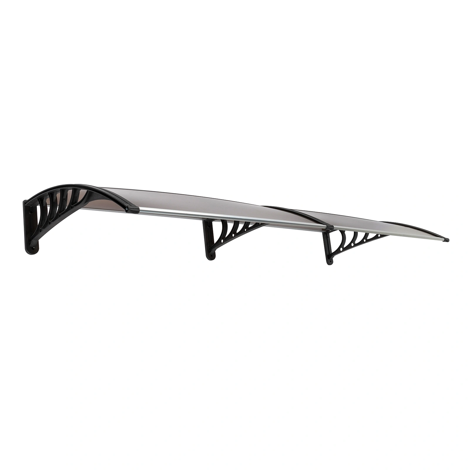 80*38in Household Application Door & Window Rain Cover Eaves Brown Board & Black Holder view 9