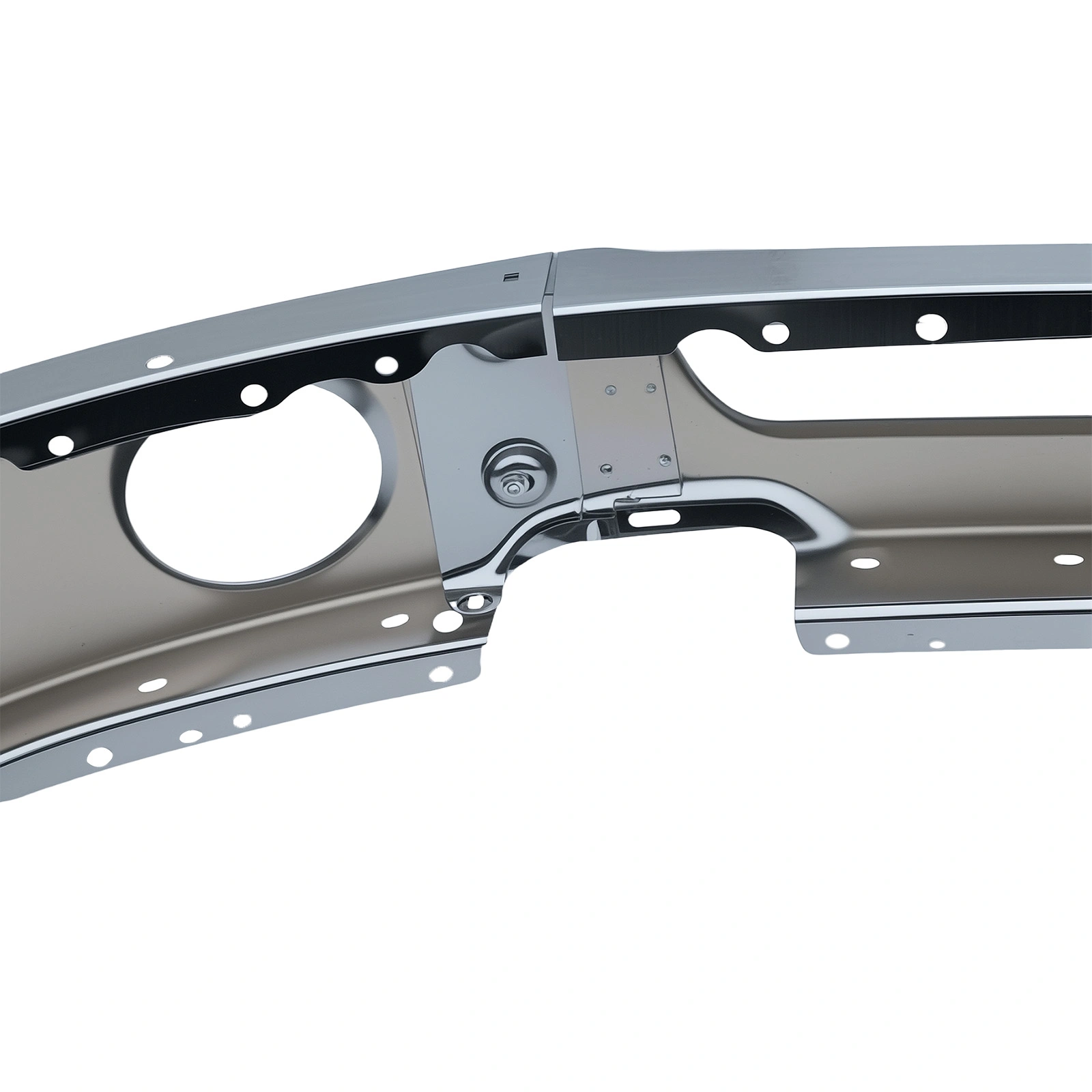 Chrome Bumper Face Bar Front fit for Ford F-150 06-08 6L3Z17757AA Silver view 3