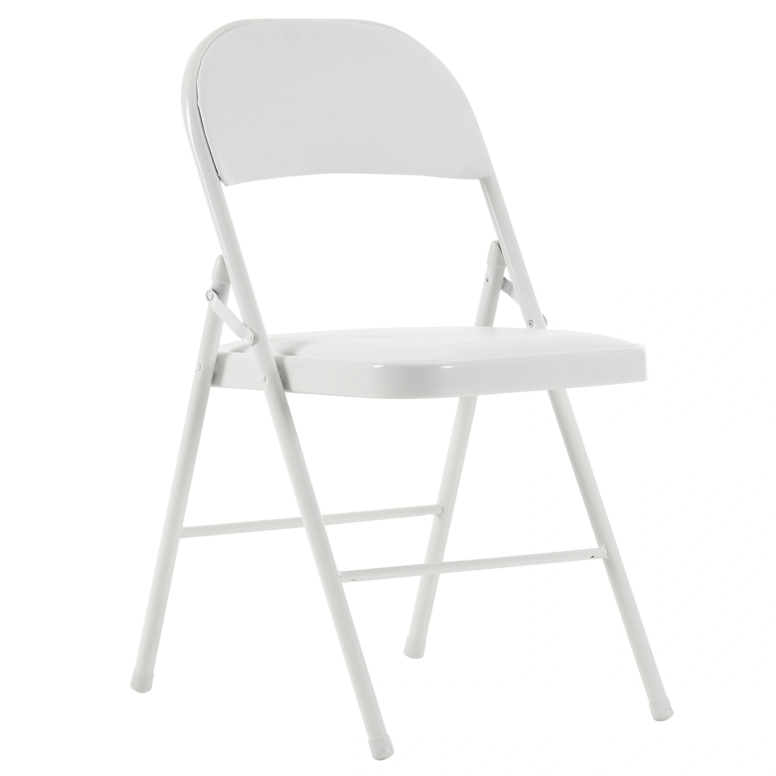 6pcs Elegant Foldable Iron & PVC Chairs for Convention & Exhibition White view 10