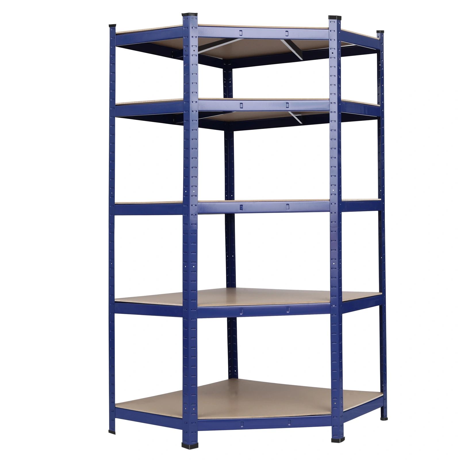 Blue Heavy Duty Metal Garage Shelving Unit, Boltless Storage Shelves Rack for Shed & Workshop
