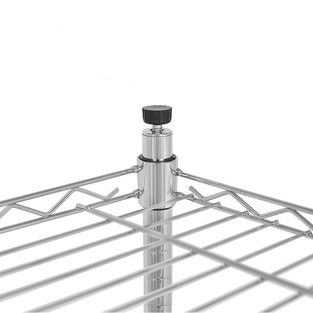 5-Tier Wire Shelving Unit view 2