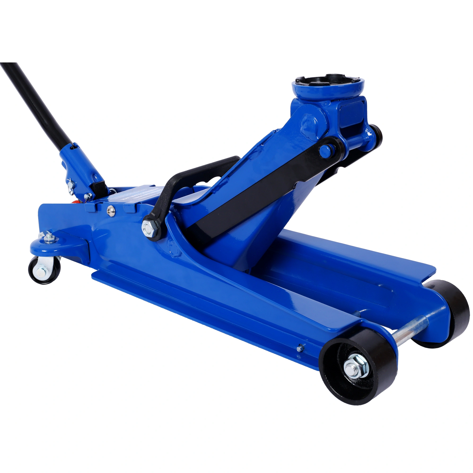 2.5 Ton Low Profile Racing Floor Jack - Heavy Duty Steel, Single Piston Lift Pump, 3.5"-14.5" Lifting Range view 11