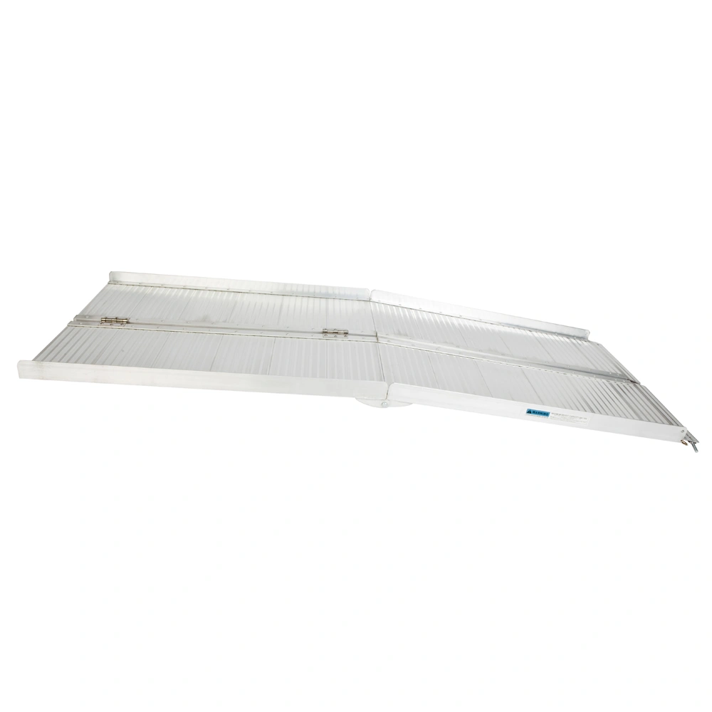6ft Aluminum Wheelchair Ramp Multi-Folding Portable Loading Ramp for Scooters & Mobility Chairs view 10