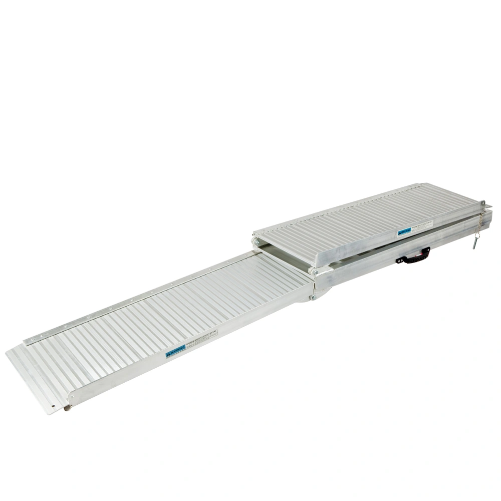6ft Aluminum Wheelchair Ramp Multi-Folding Portable Loading Ramp for Scooters & Mobility Chairs view 11