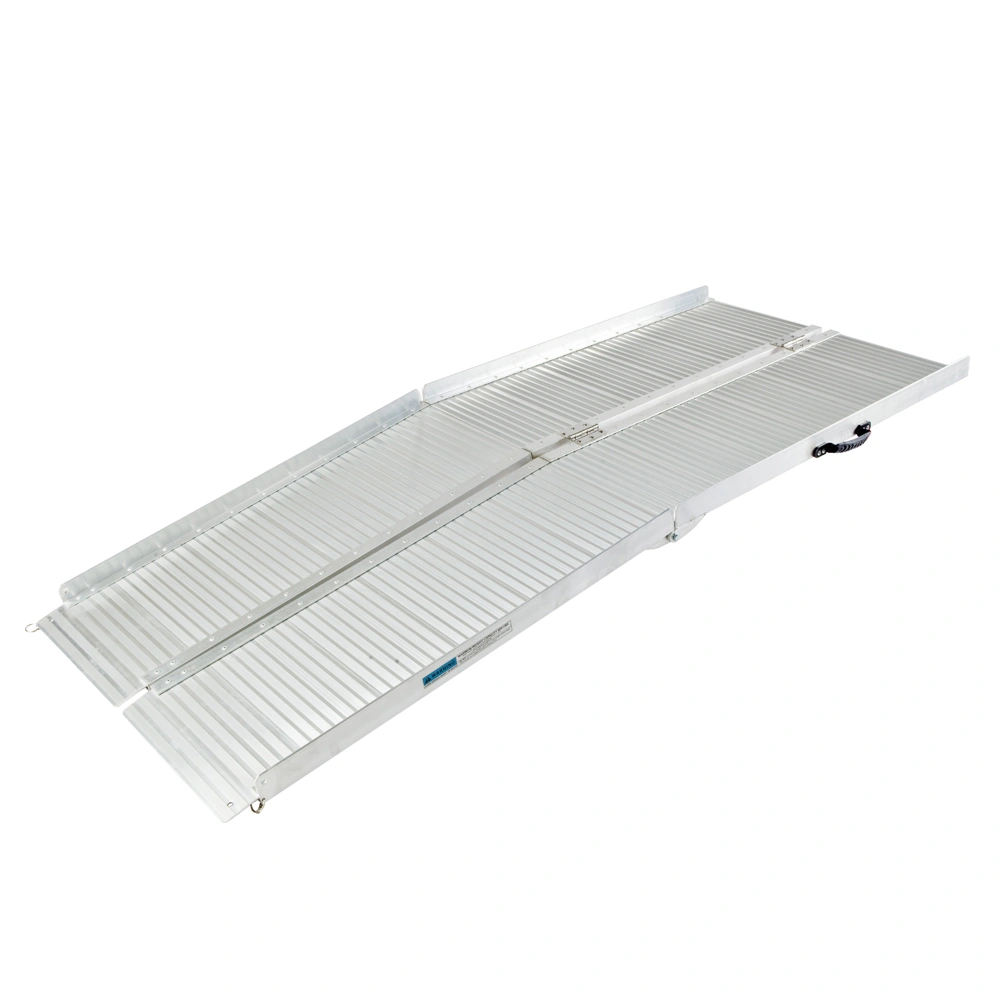 6ft Aluminum Wheelchair Ramp Multi-Folding Portable Loading Ramp for Scooters & Mobility Chairs view 16