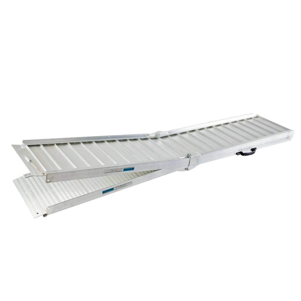 6ft Aluminum Wheelchair Ramp Multi-Folding Portable Loading Ramp for Scooters & Mobility Chairs view 18