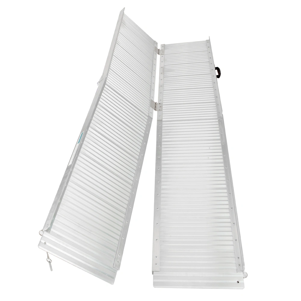 6ft Aluminum Wheelchair Ramp Multi-Folding Portable Loading Ramp for Scooters & Mobility Chairs view 20
