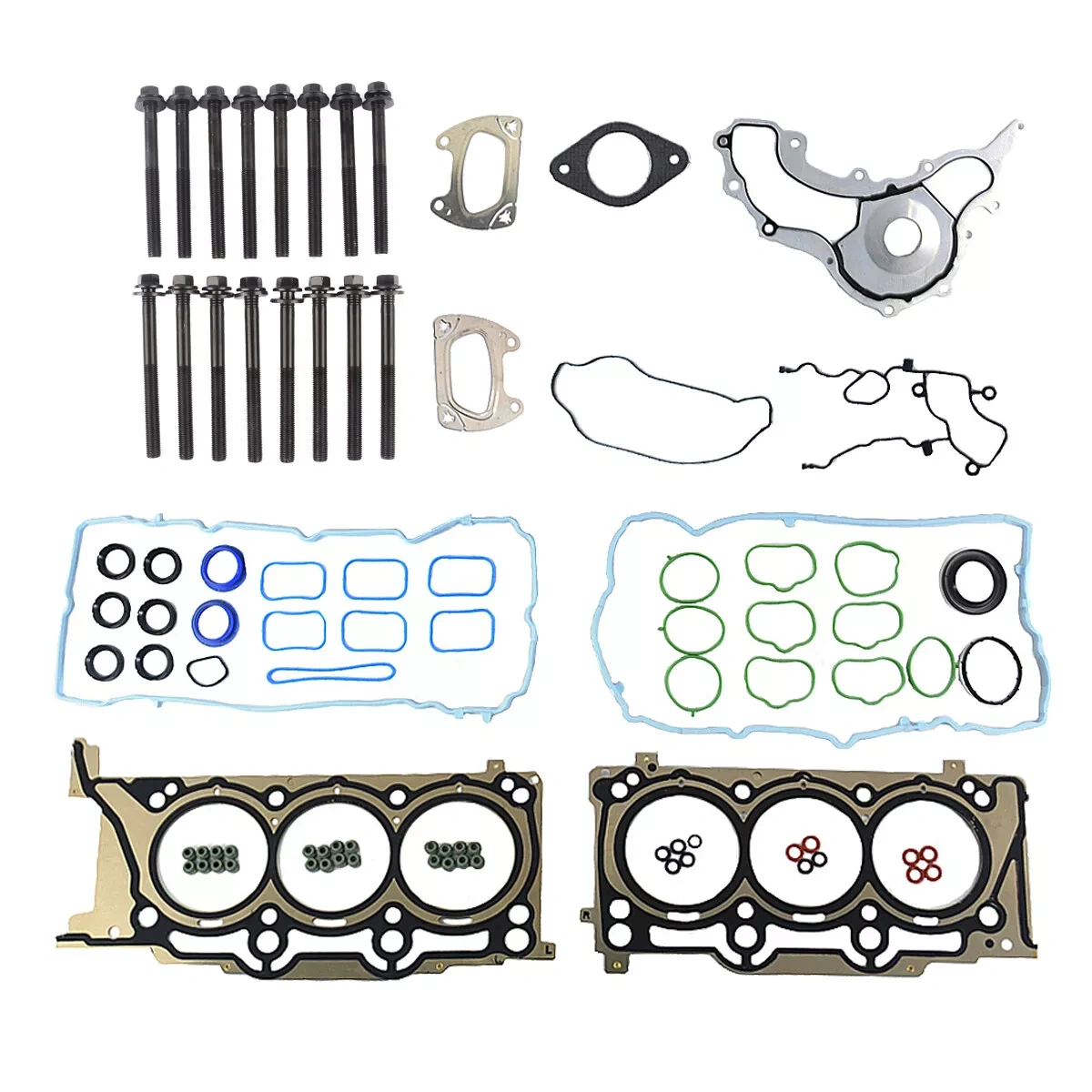 Head Gasket Bolts Set for Chrysler Dodge Durango Jeep Wrangler 3.6L V6 2011-2016