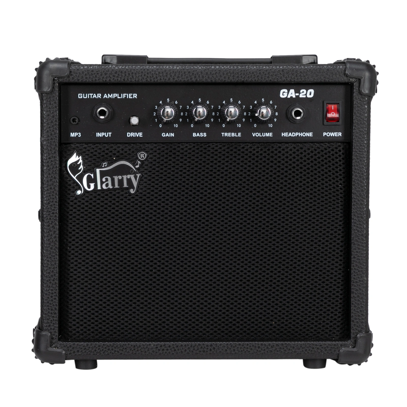 20W Electric Guitar Amplifier with Clean & Overdrive Channels, Headphone Out, 8 Ohm Speaker view 8