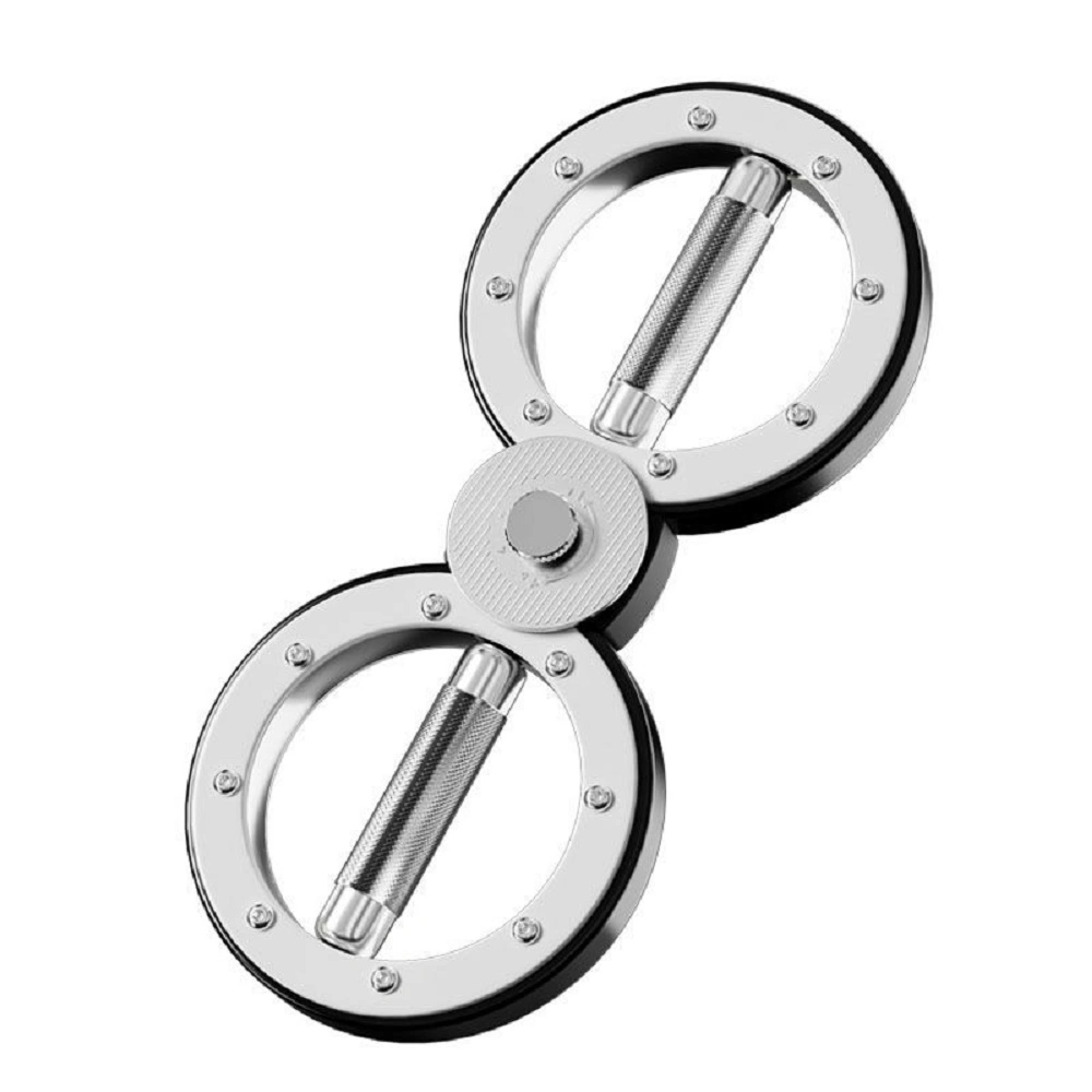 12LB Stainless Steel Double Ring Speed Arm Exerciser, Upper Body Arm Trainer for Strength Training & Fitness