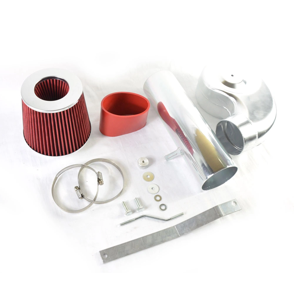 Intake Pipe with Air Filter for Chevrolet/GMC 1988-1995 V8/V6 4.3L/5.0L/5.7L Red view 10
