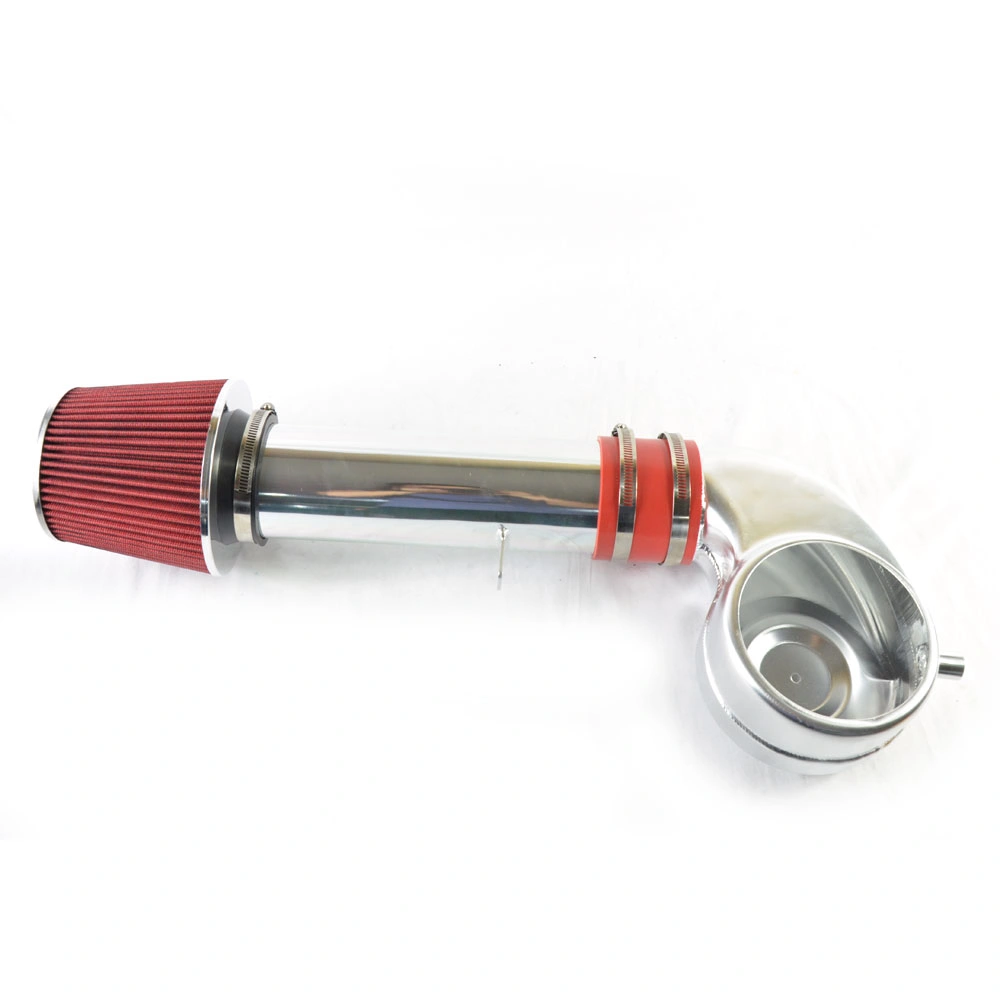 Intake Pipe with Air Filter for Chevrolet/GMC 1988-1995 V8/V6 4.3L/5.0L/5.7L Red view 17