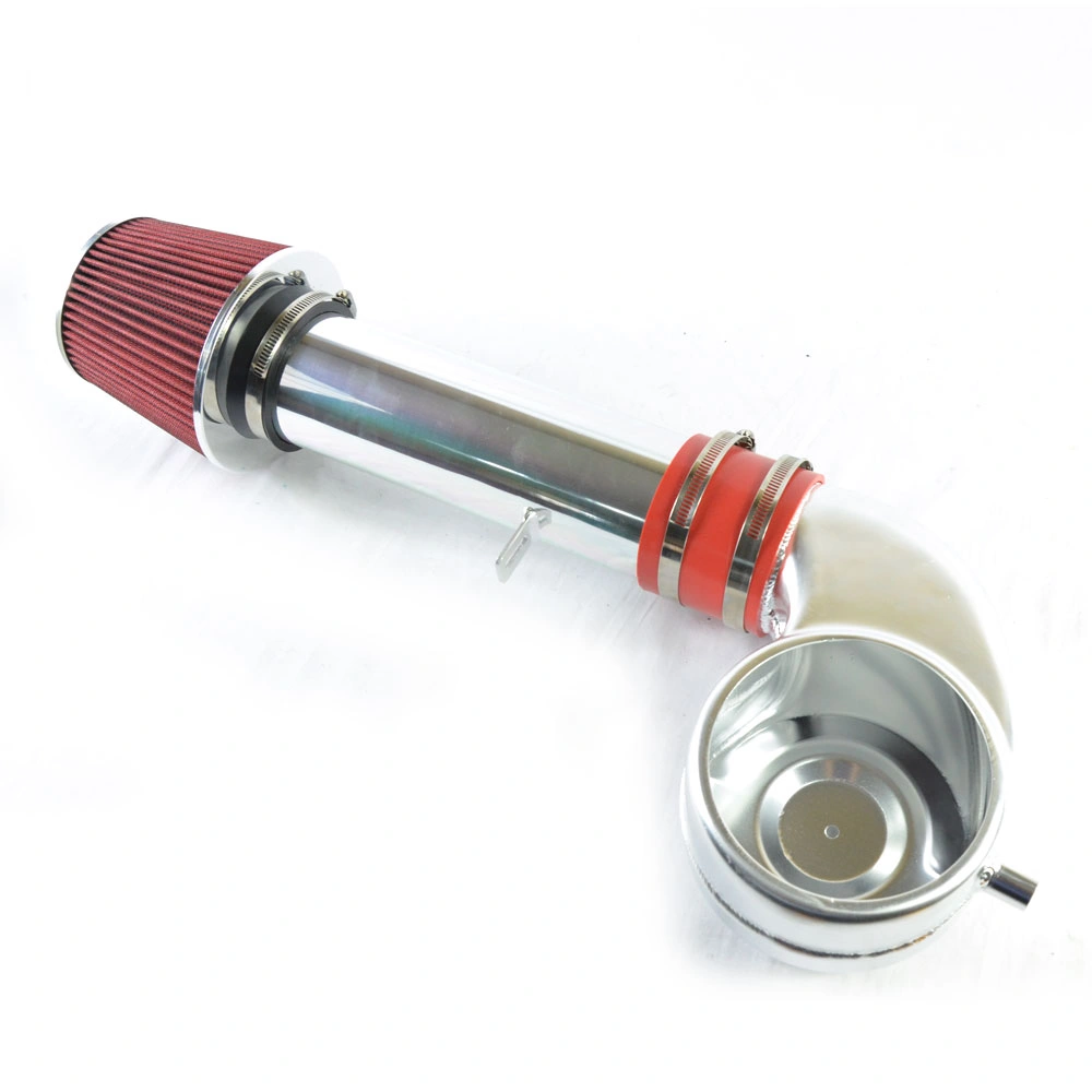 Intake Pipe with Air Filter for Chevrolet/GMC 1988-1995 V8/V6 4.3L/5.0L/5.7L Red view 3