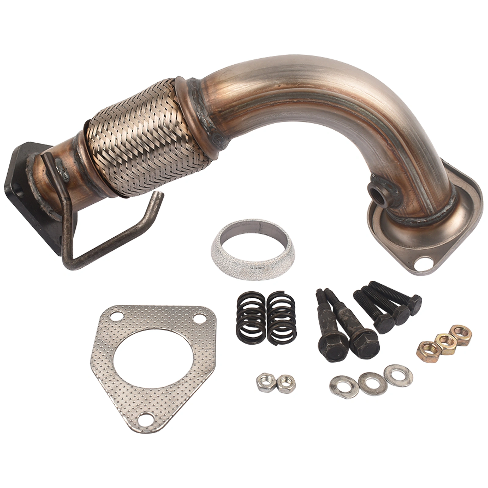 Front Stainless Steel Exhaust Pipe 18210-SDC-L01 for Honda Accord 2.4L 2003-2007 18210-SDA-A01 view 4