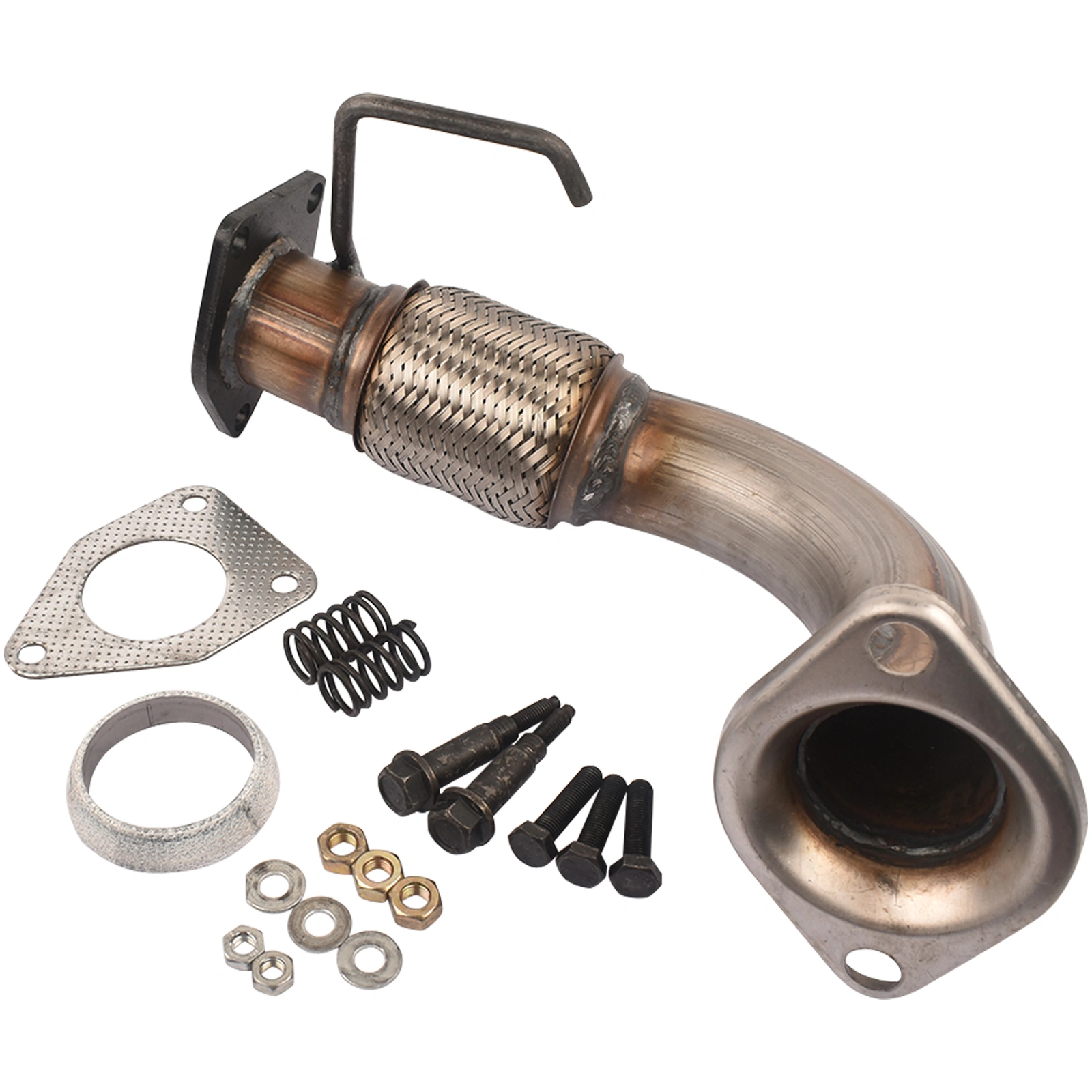 Front Stainless Steel Exhaust Pipe 18210-SDC-L01 for Honda Accord 2.4L 2003-2007 18210-SDA-A01 view 6