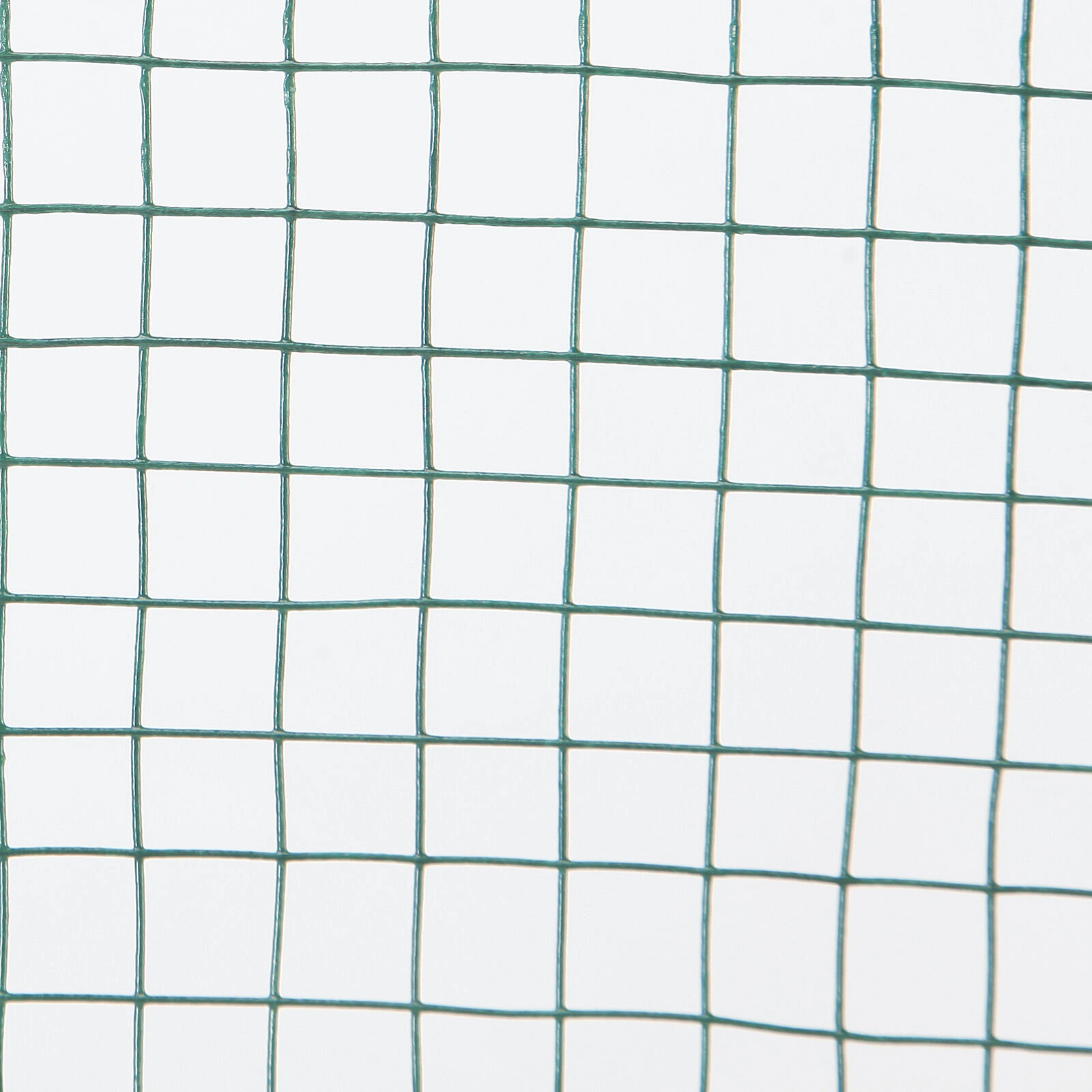 Green PVC Coated Chicken Wire Mesh 6M Roll Garden Fence Metal Barrier Outdoor Yard view 2