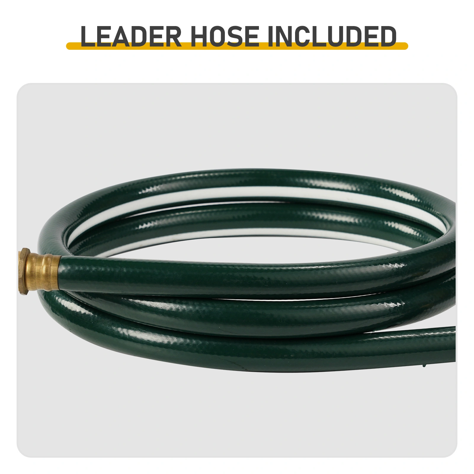 Iron Four-Wheel Pipe Truck Dark Green [Not an inflatable tire] view 7
