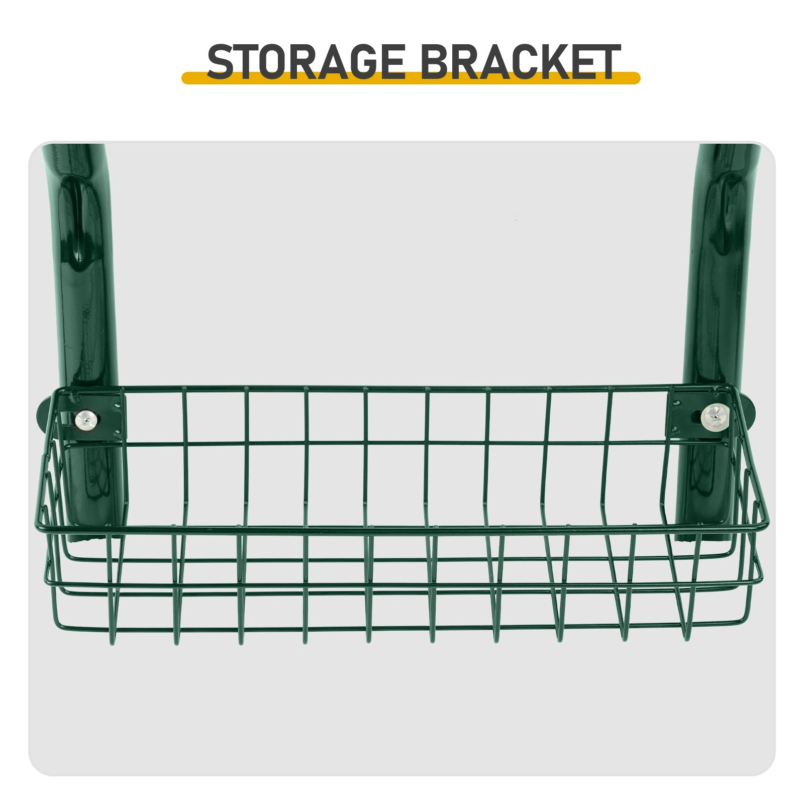 Iron Four-Wheel Pipe Truck Dark Green [Not an inflatable tire] view 8