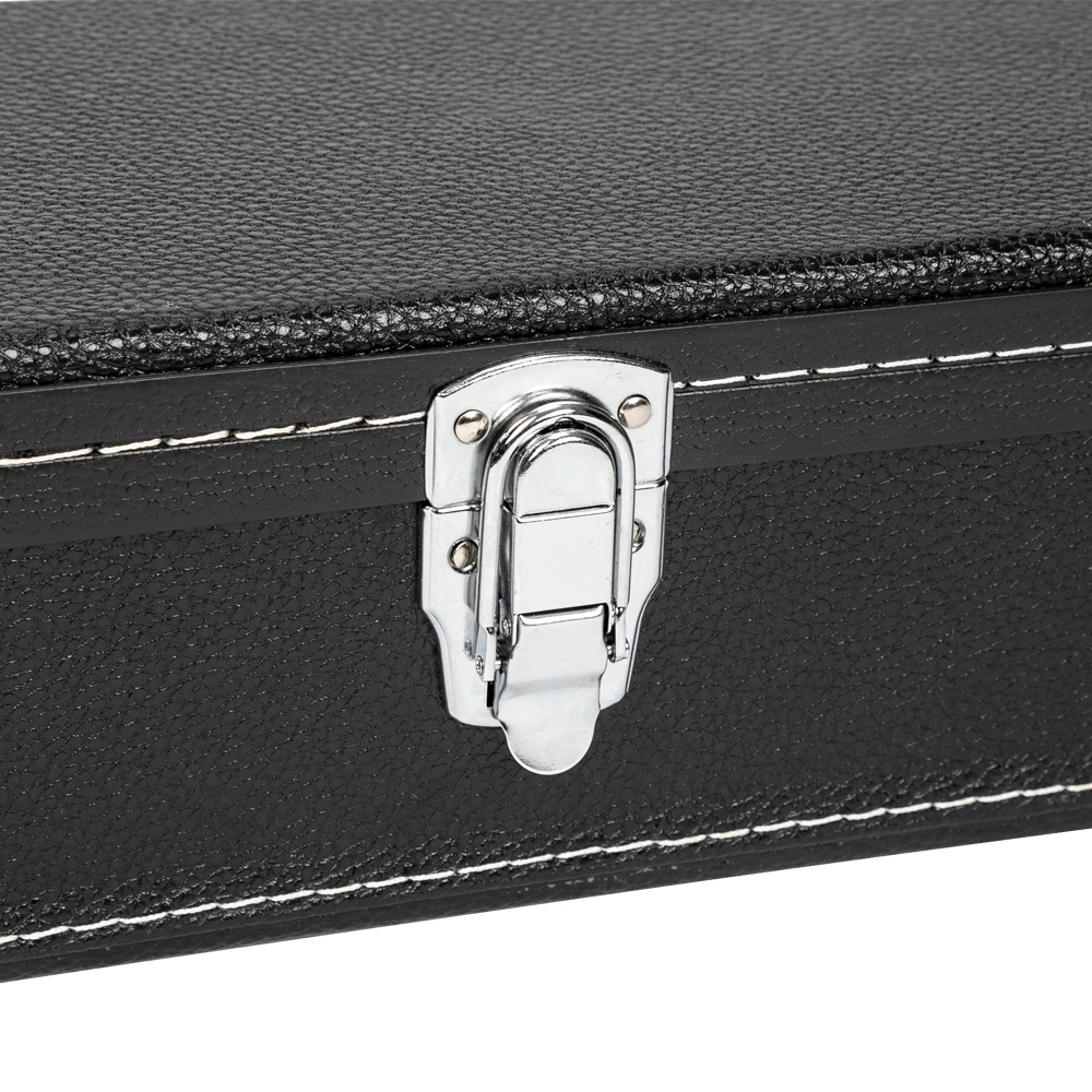 High-End Fine-Grain PU Leather Hard Case for 335 Style Semi-Hollow & Hollowbody Electric Guitar view 11