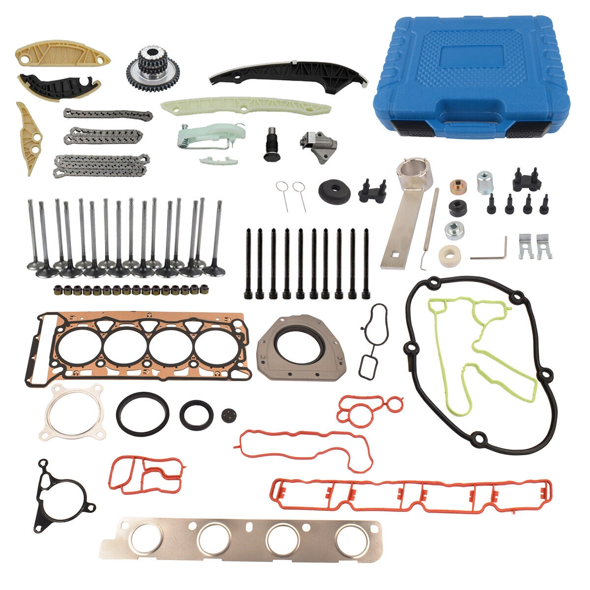 Timing Chain & Tool Kit Replacement for Audi A3 A4 VW Golf GTI Jetta Beetle 2.0 TFSI 06K109158AA 06H109158H view 7