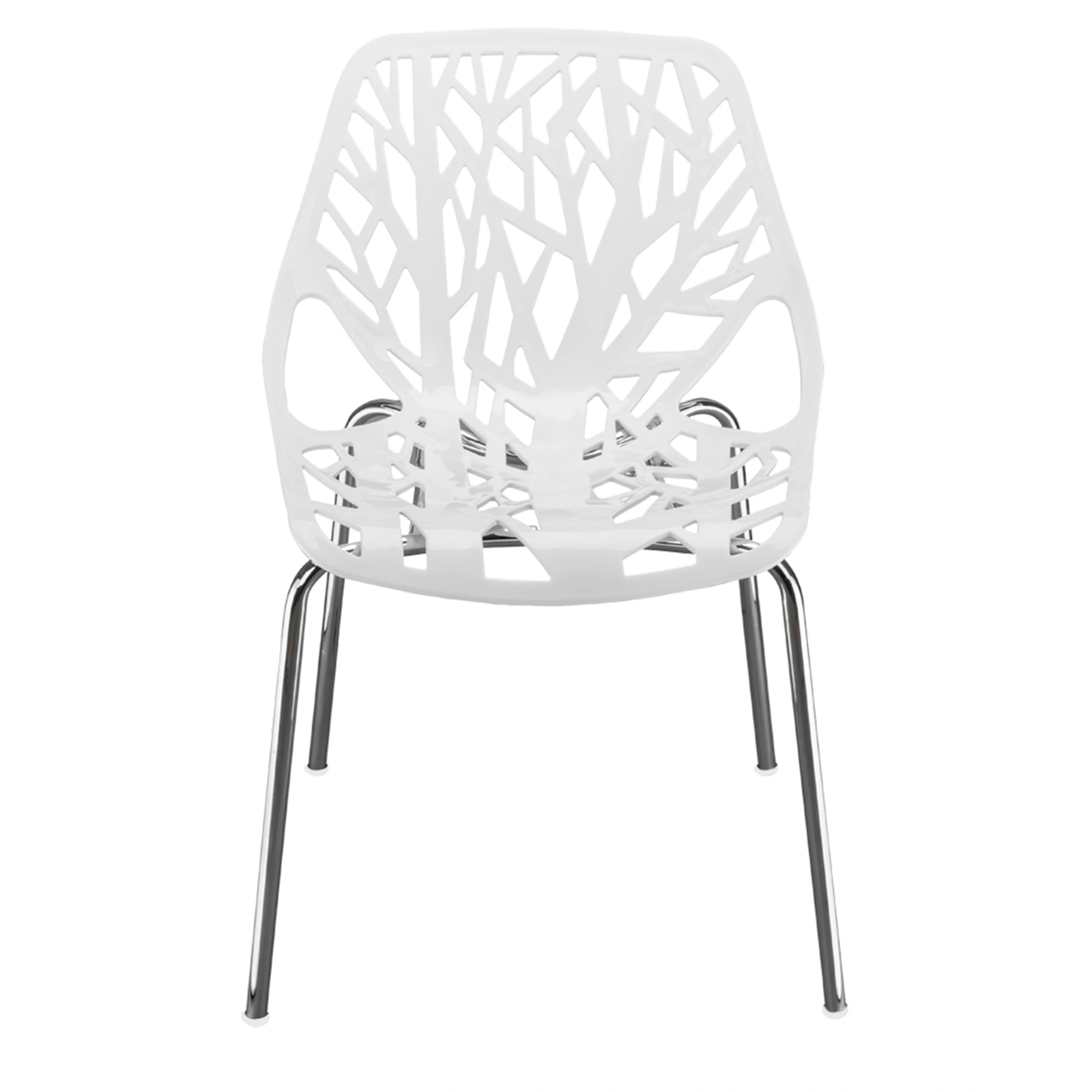 4pcs Bird's Nest Style Lounge Chair White view 6