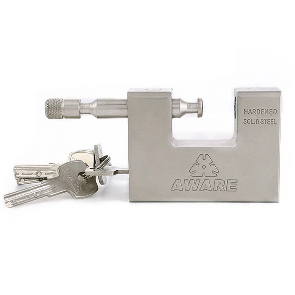 Heavy Duty 94mm Warehouse Container Padlock - High Security Shutter Lock for Shipping Containers, UK view 3