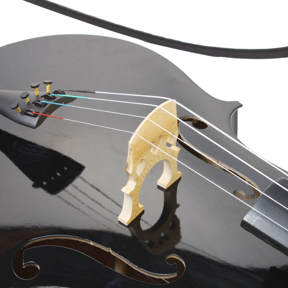 4/4 Wood Cello Bag Bow Rosin Bridge Black (Old code:85409801) view 10
