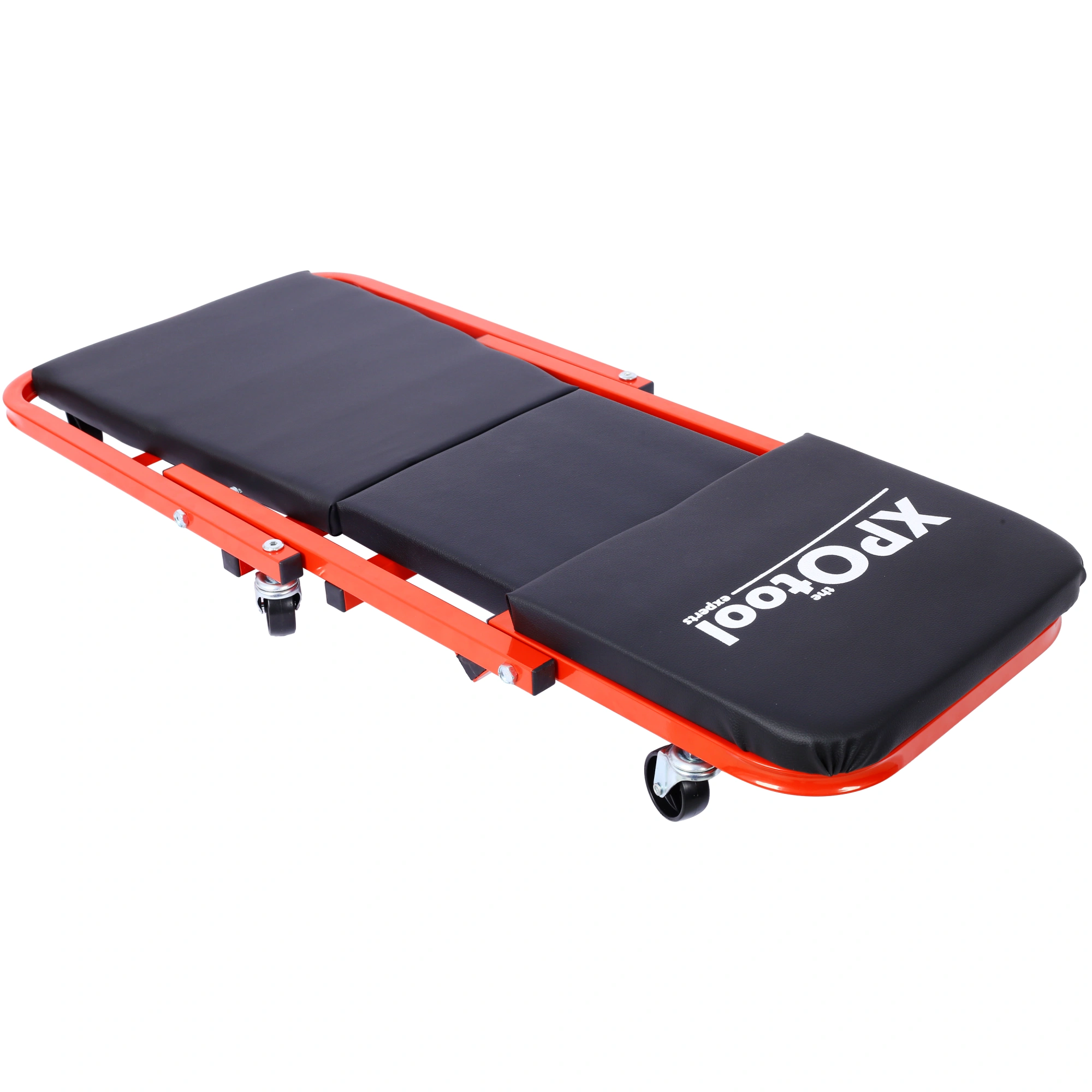 Mechanic Creeper 36" Z-Seat, 300 lb Low Profile Shop Crawler with 6 Smooth Wheels, Red 2-in-1 Garage Tool Cart Seat Gift view 7