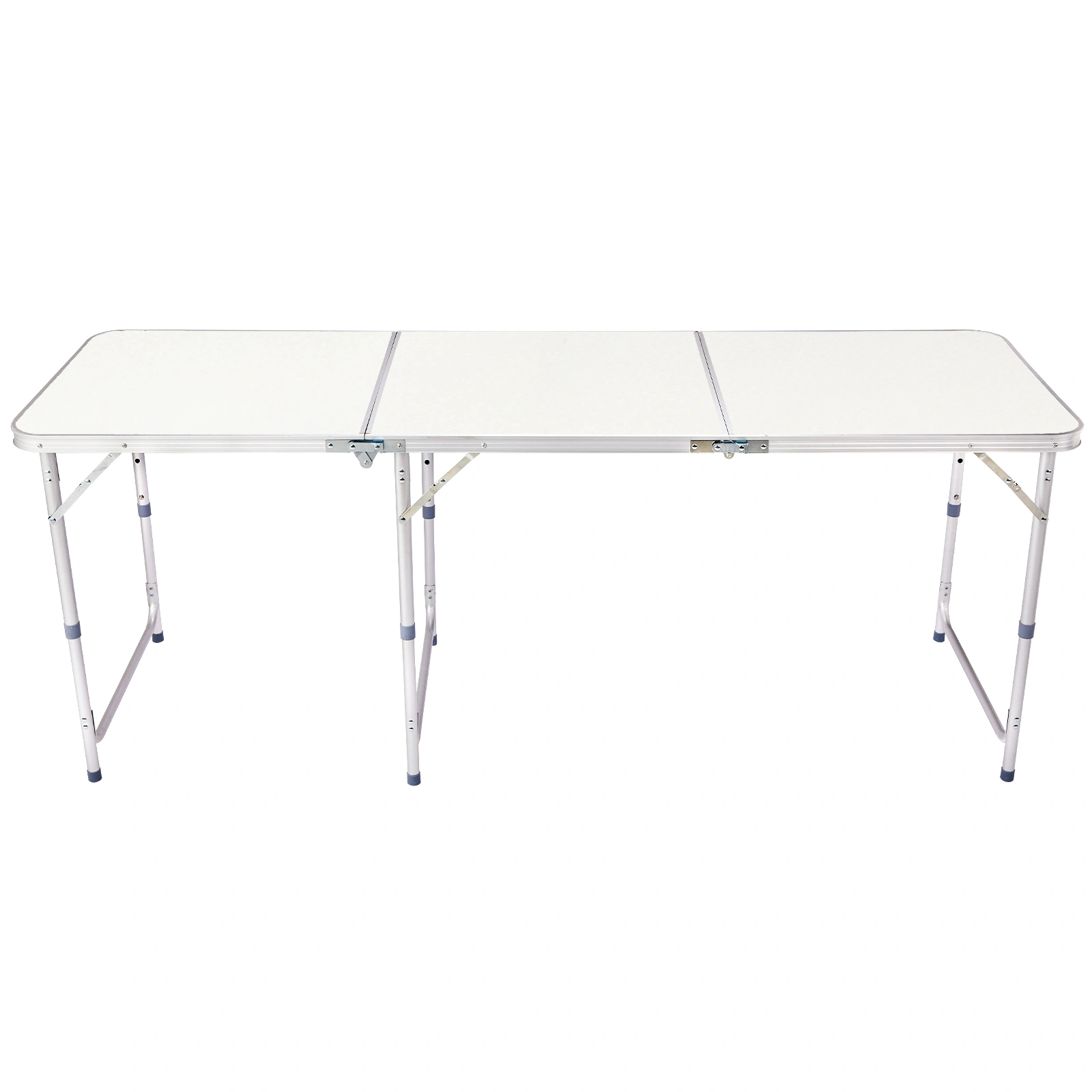 180 x 60 x 70cm Aluminum Alloy Folding Table White view 13