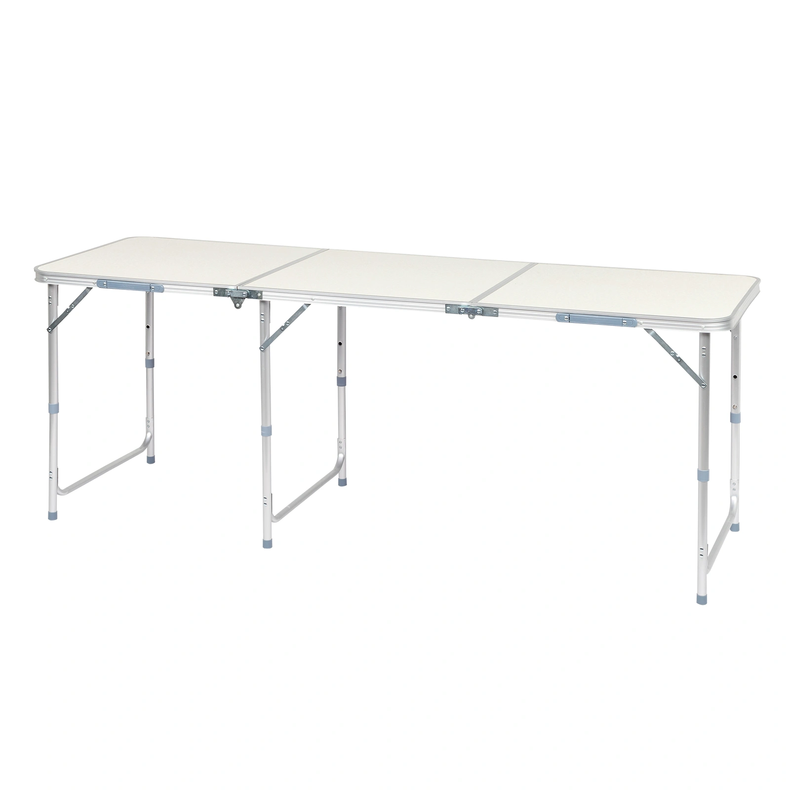 180 x 60 x 70cm Aluminum Alloy Folding Table White view 21