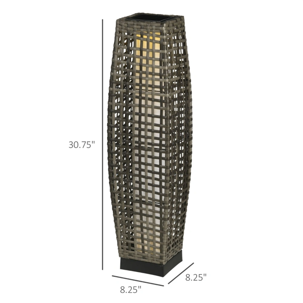 Solar Outdoor Street Light - Weatherproof Powered Lamp for Garden Driveway Pathway, AS Series view 2