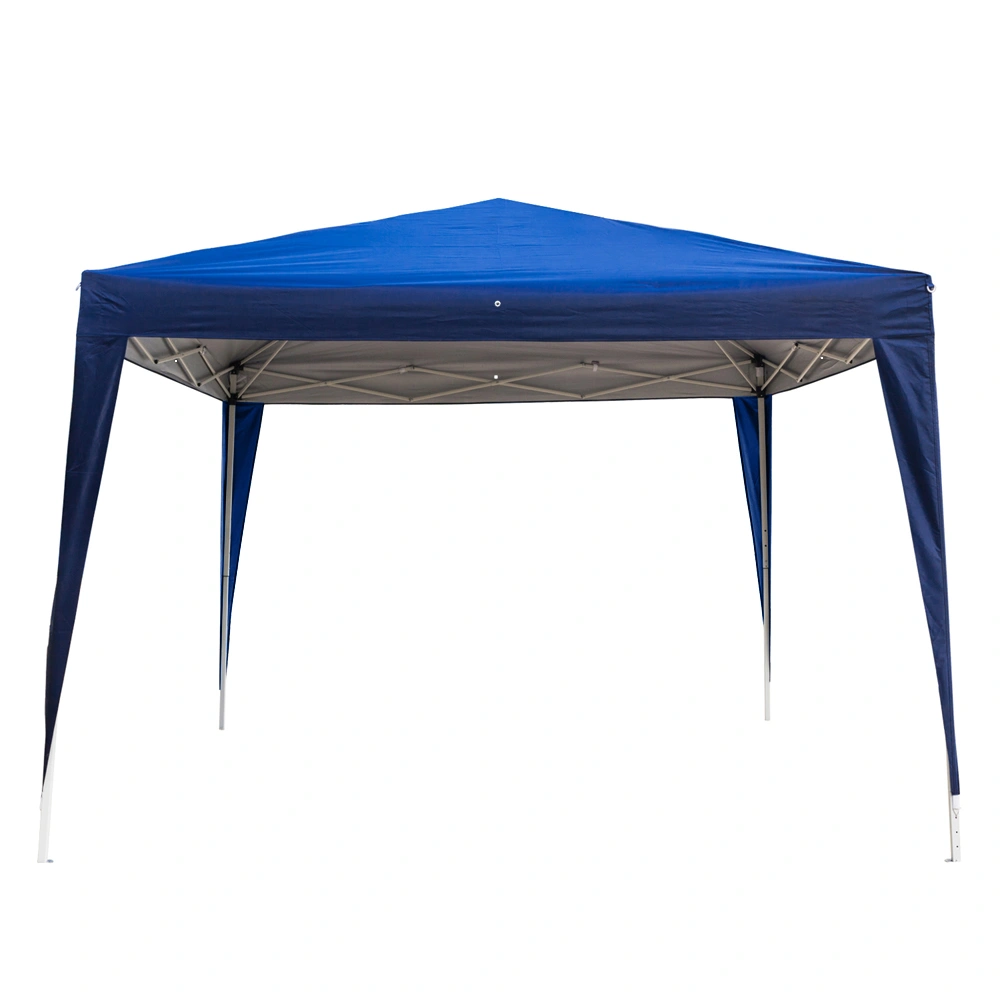 3 x 3m Two Doors & Two Windows Practical Waterproof Right-Angle Folding Tent Blue view 69