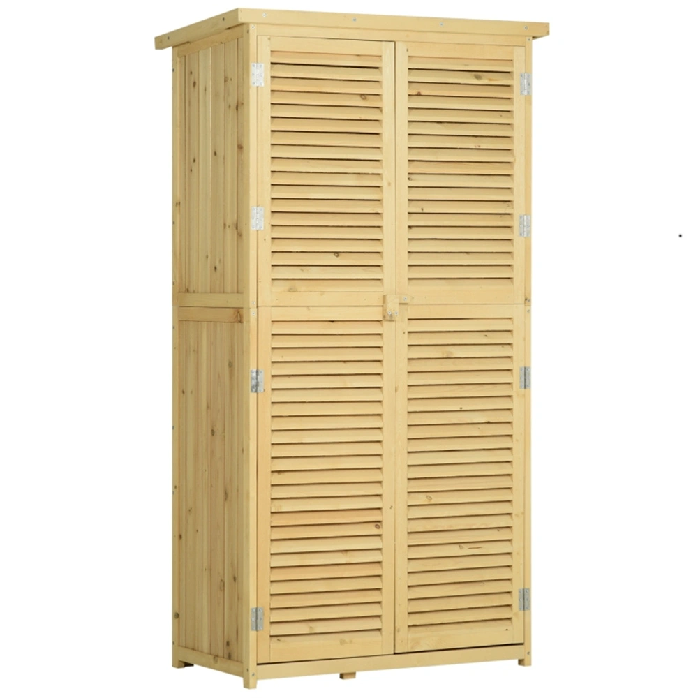 Outdoor Garden Storage Shed Tool House Water Resistant Heavy Duty Metal Sheds for Yard Garage Organization