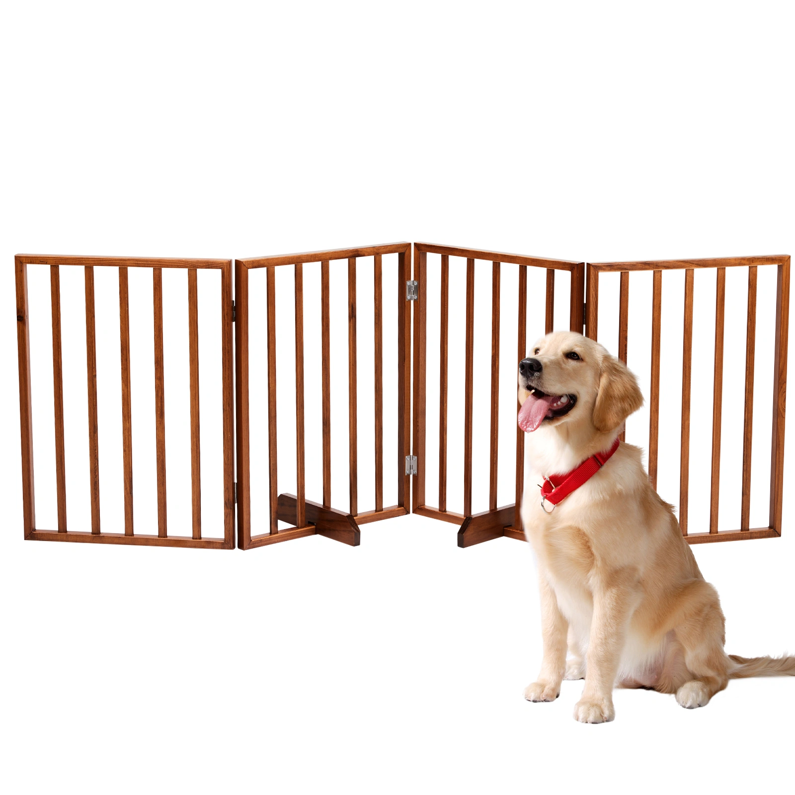 The Wooden Dog Fence Brown view 14