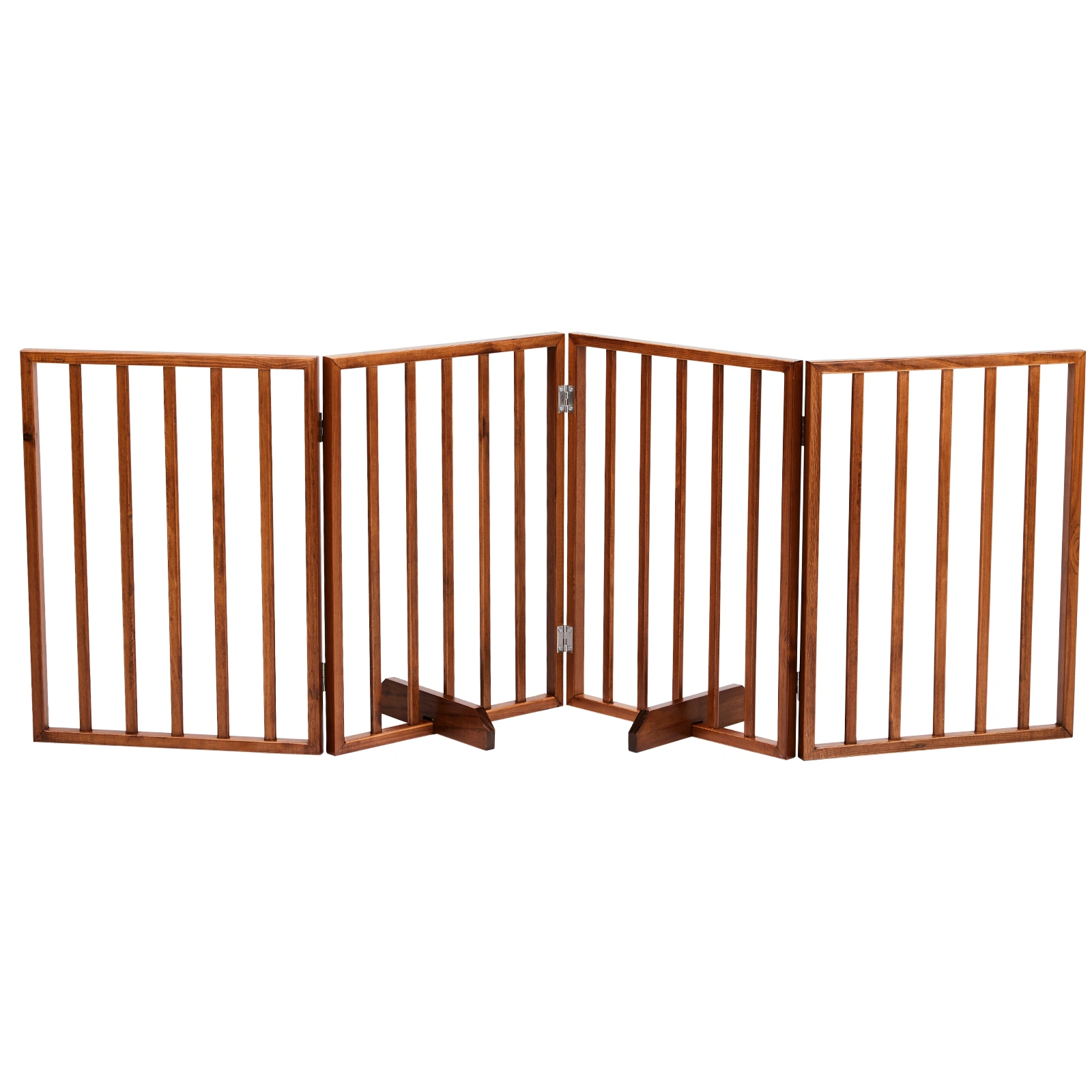 The Wooden Dog Fence Brown view 2