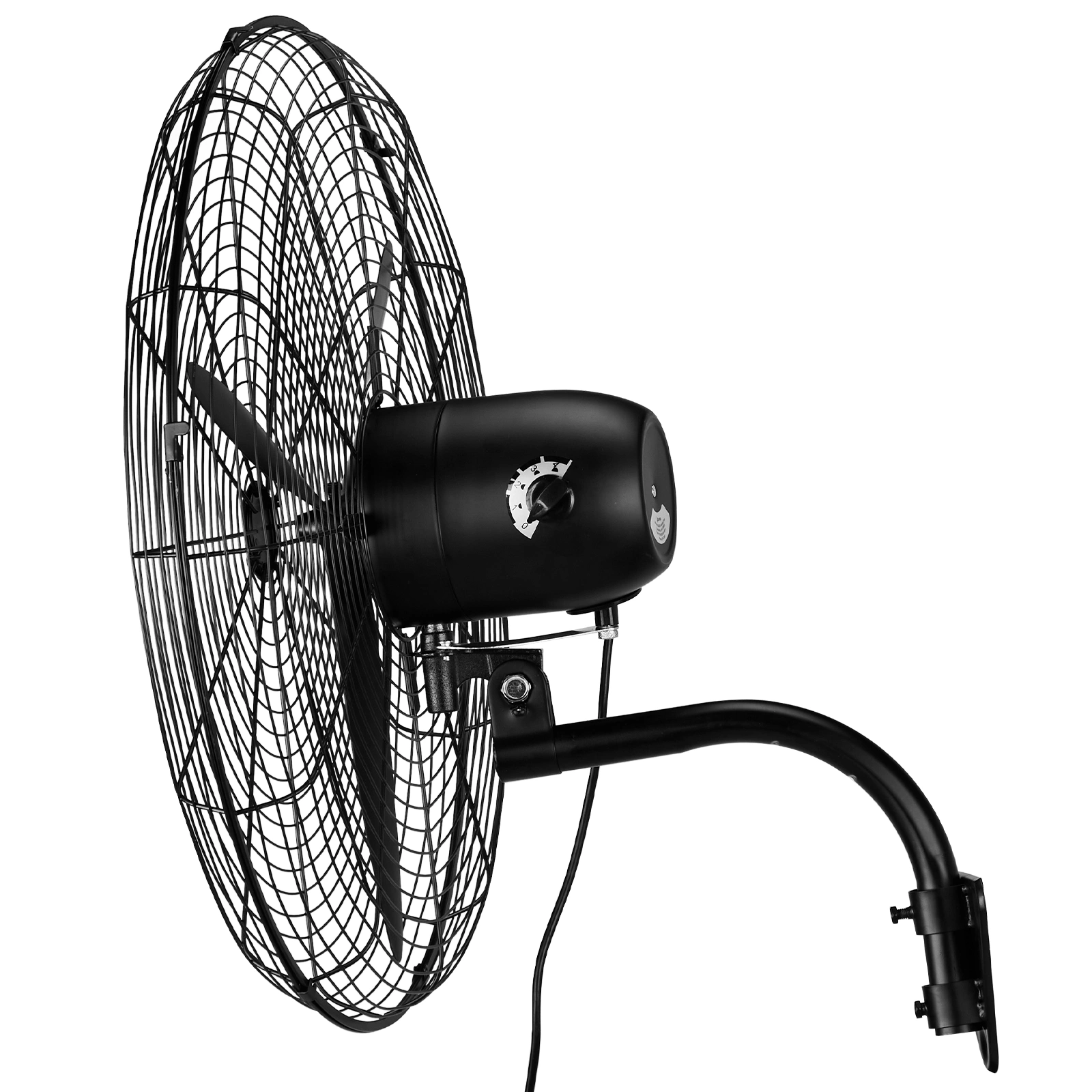 MFJ-EW50 20inch High Velocity Wall Mount Fan Oscillating,Industrial Fan with 4 Speed Ventilation,100% BLDC Copper Motor,4963CFM,,Heavy Duty Metal Fan for Outdoor, Indoor Use view 11