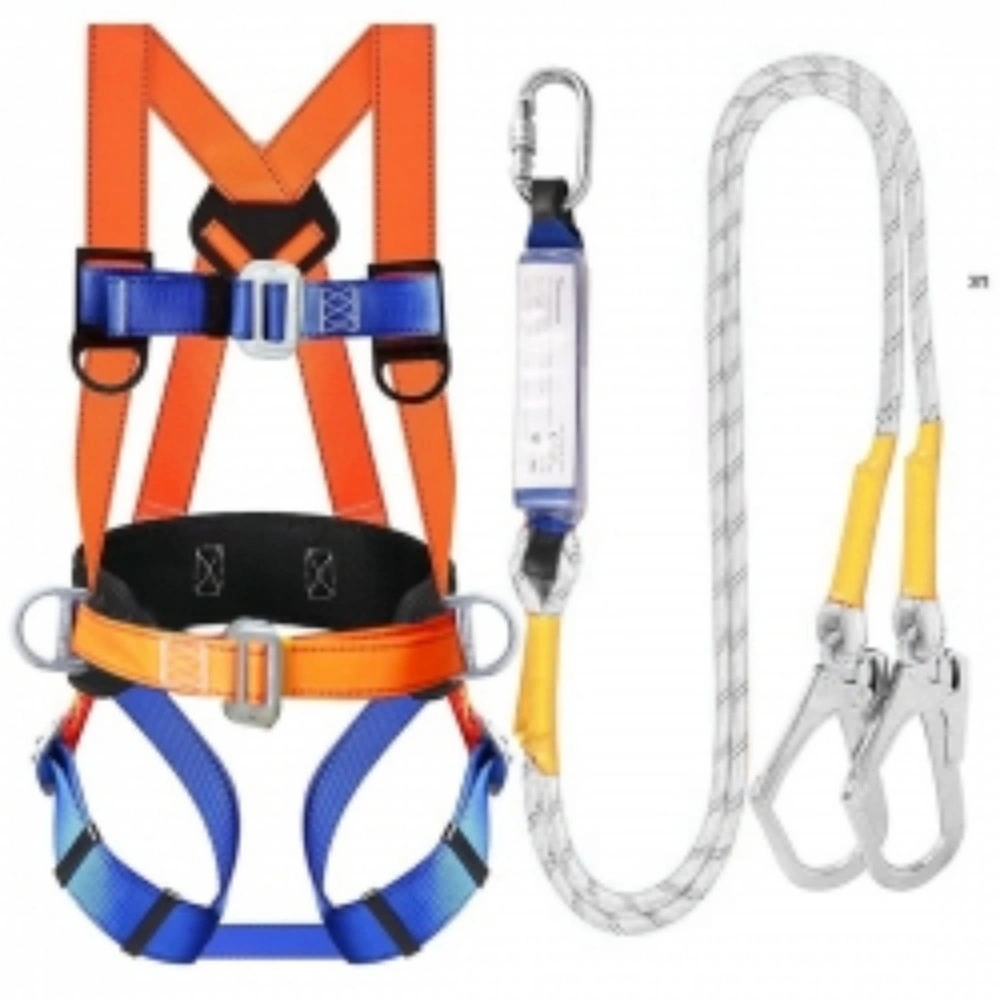 Professional 450kg Climbing Safety Harness with Rope for Tree Care Full Body Harness Equipment view 5