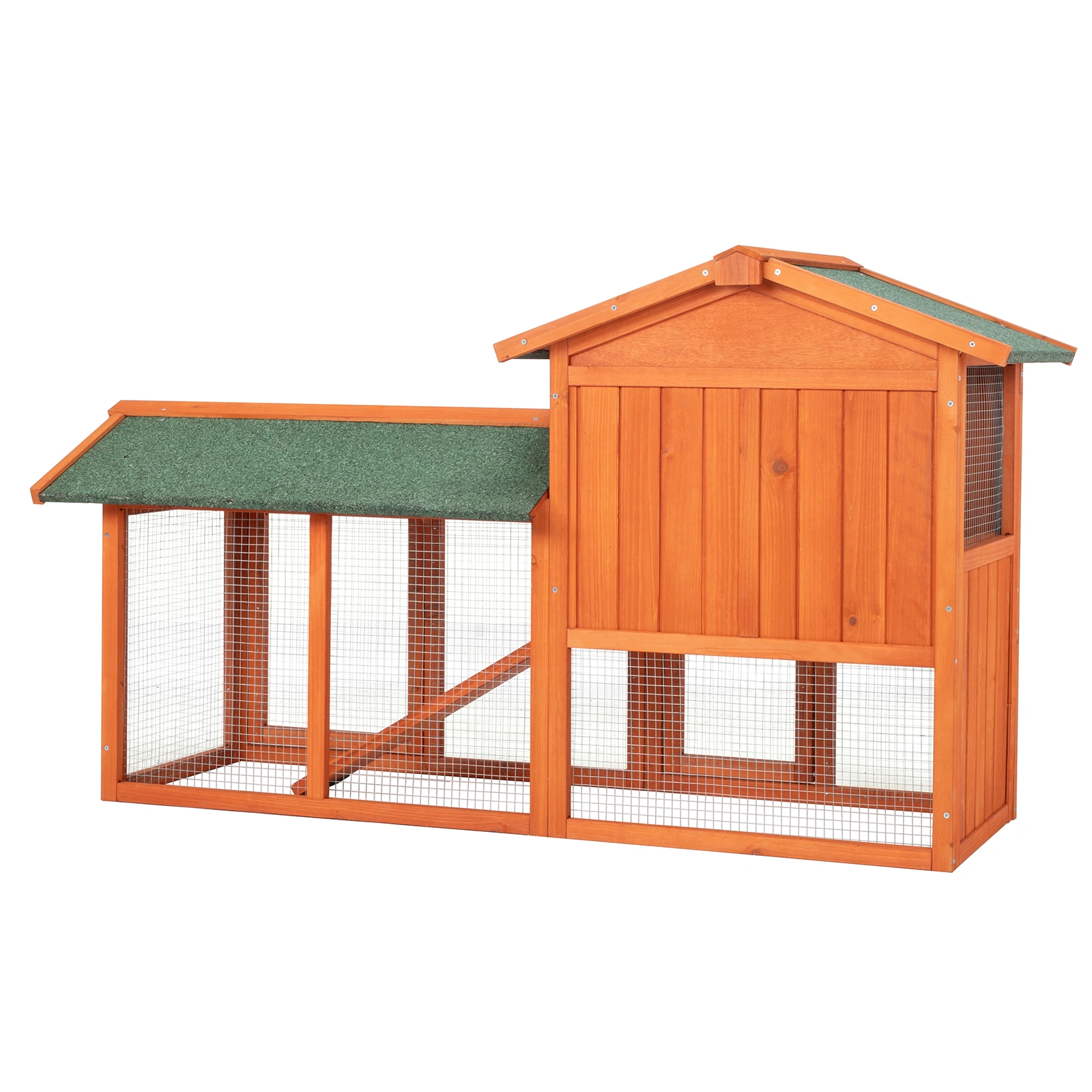 61 Inch Wooden Chicken Coop Hen House Rabbit Hutch Poultry Cage Habitat Same as 39333036 view 2