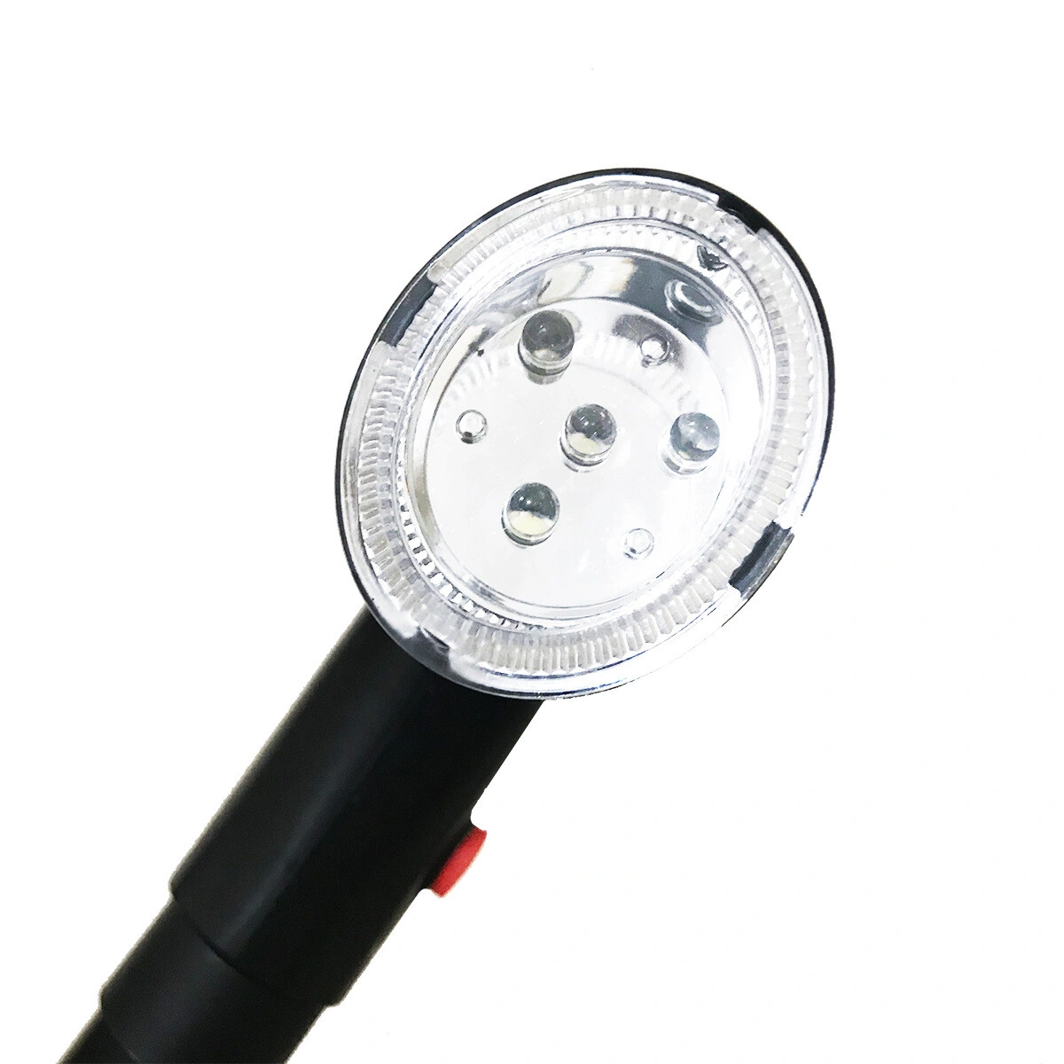 5-Level Adjustable Walking Stick - Portable Foldable Cane with LED Light and Alarm for Camping Hiking Travel, Adjustable Height view 5