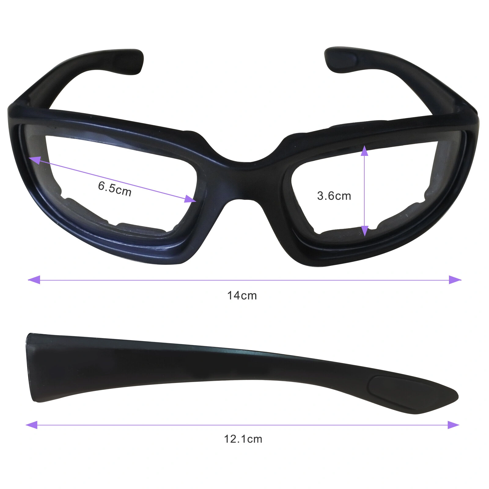 3 Pairs Motorcycle Sports Biker Riding Glasses Wind Resistant Eye Protection Clear Lens Sports Goggles Cycling Sunglasses view 4