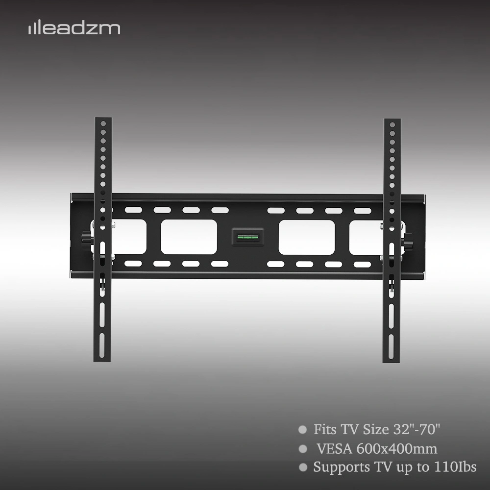 TMW600 32-70 Inch Flat Tilting TV Wall Mount Bracket with Built-in Spirit Level Full Motion view 2