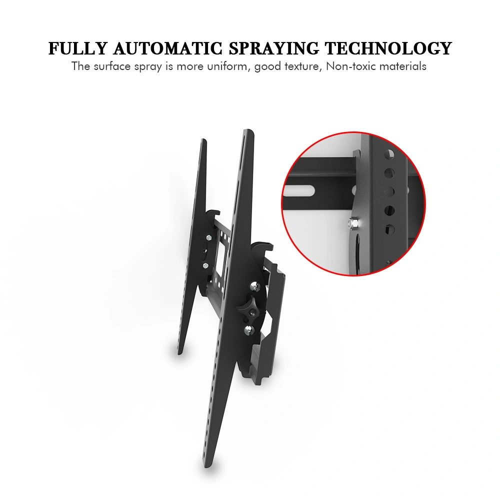 TMW600 32-70 Inch Flat Tilting TV Wall Mount Bracket with Built-in Spirit Level Full Motion view 8